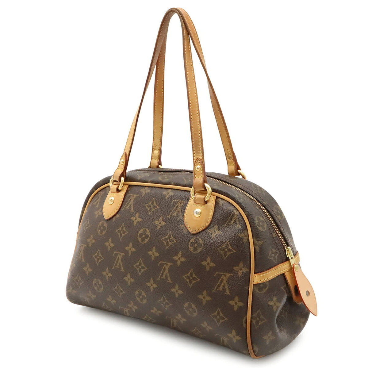 Louis Vuitton Brown Monogram Monogram Handbag Shoulder Bag (Pre-Owned)