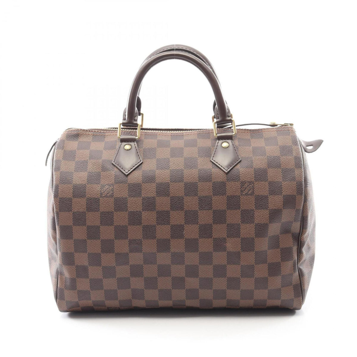 Louis Vuitton Brown Ebene Coated Canvas Leather Handbag (Pre-Owned)
