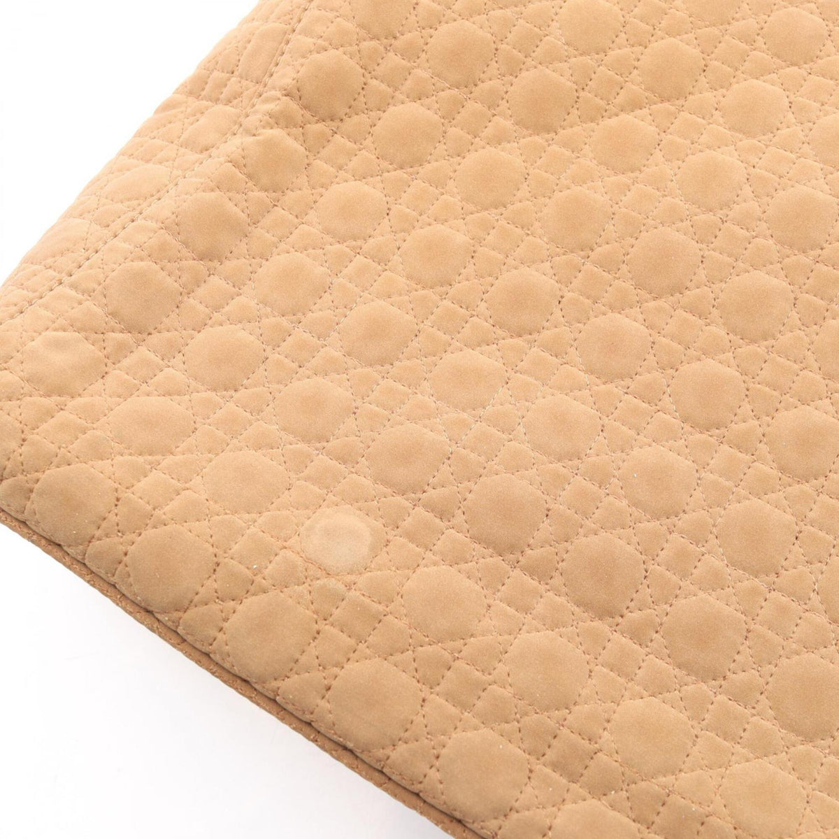 Christian Dior Beige Nylon Handbag Tote Bag (Pre-Owned)