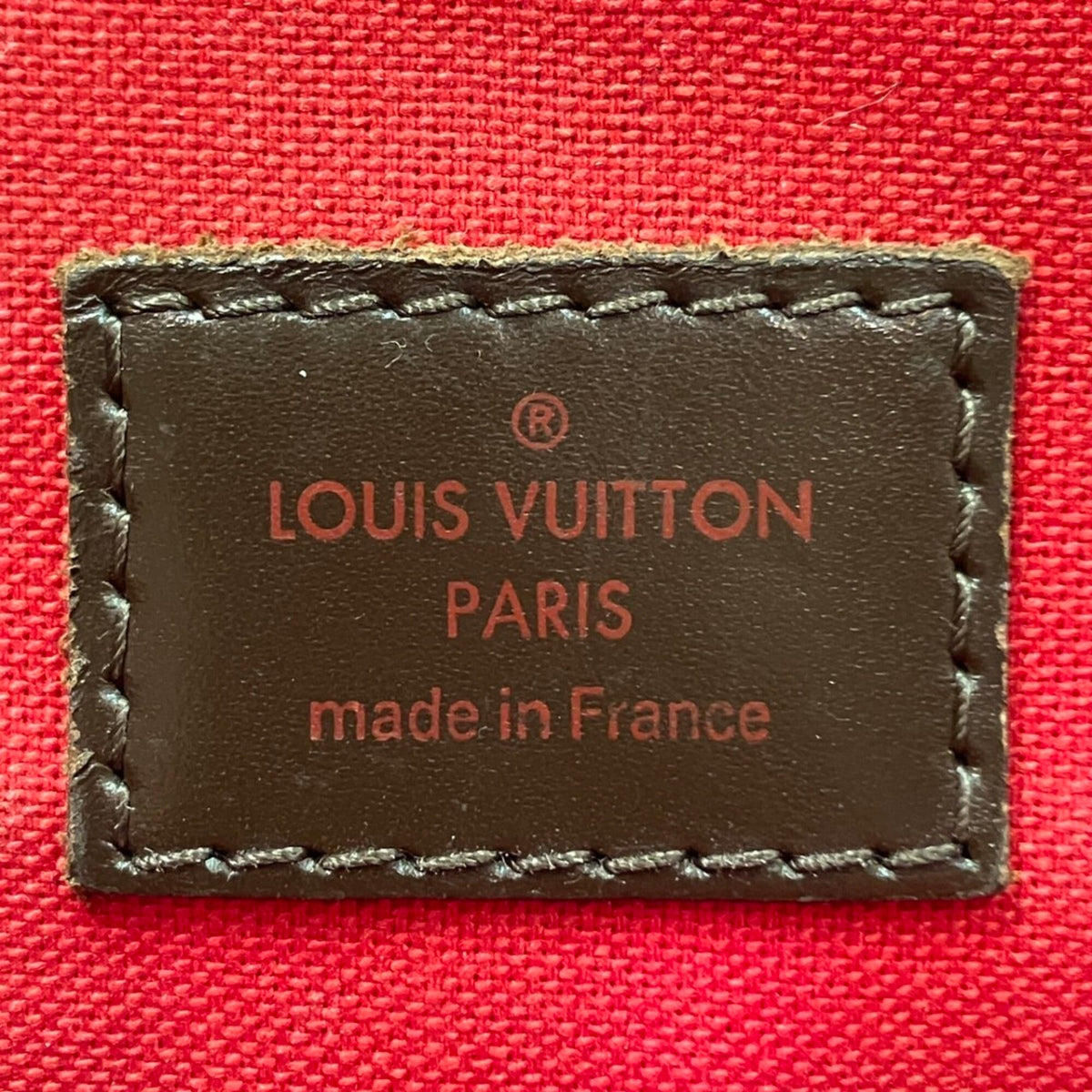 Louis Vuitton Damier Brown Damier Canvas Handbag (Pre-Owned)