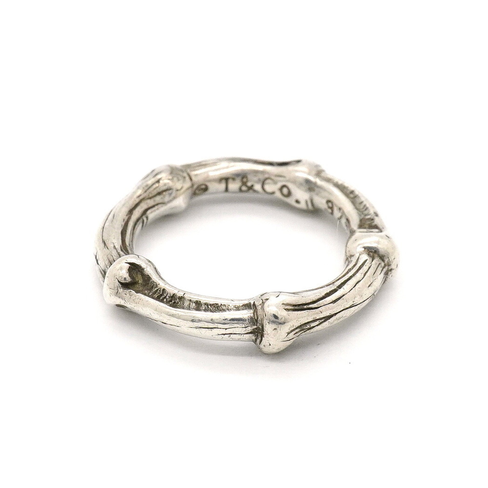 Tiffany Silver 925 Band Ring (Pre-Owned)