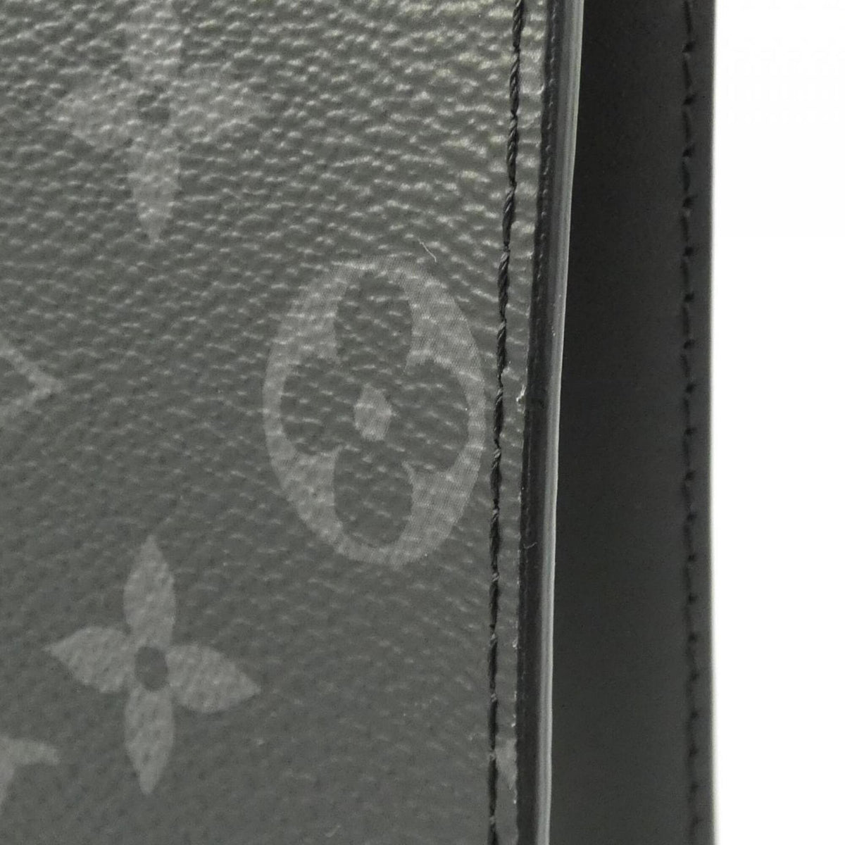 Louis Vuitton Black Coated Canvas Handbag Pochette (Pre-Owned)