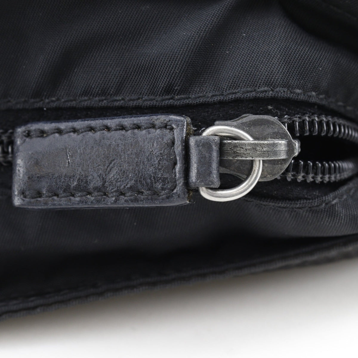 Prada Black Nylon Shoulder Bag (Pre-Owned)