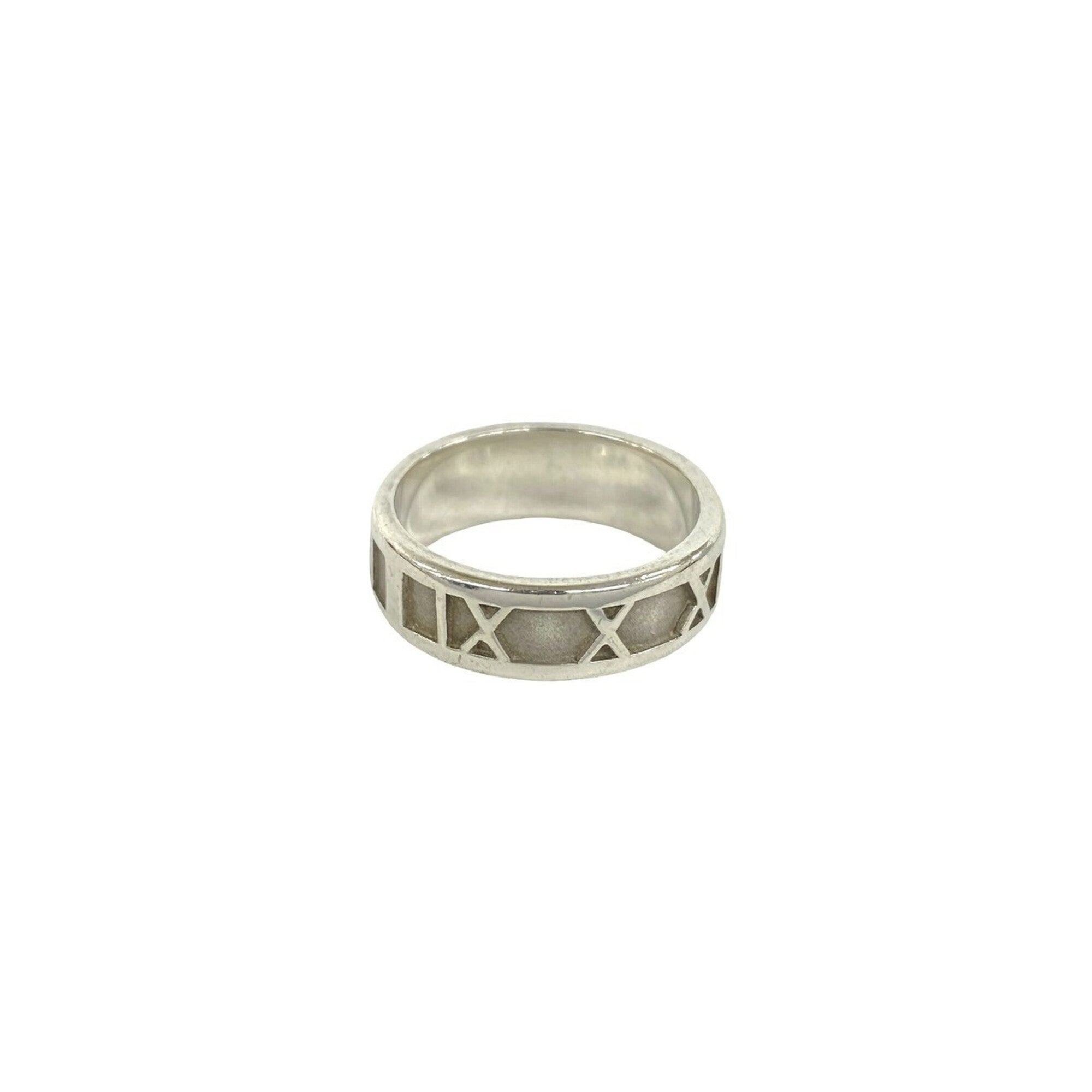 Tiffany Silver Silver 925 Band Ring (Pre-Owned)