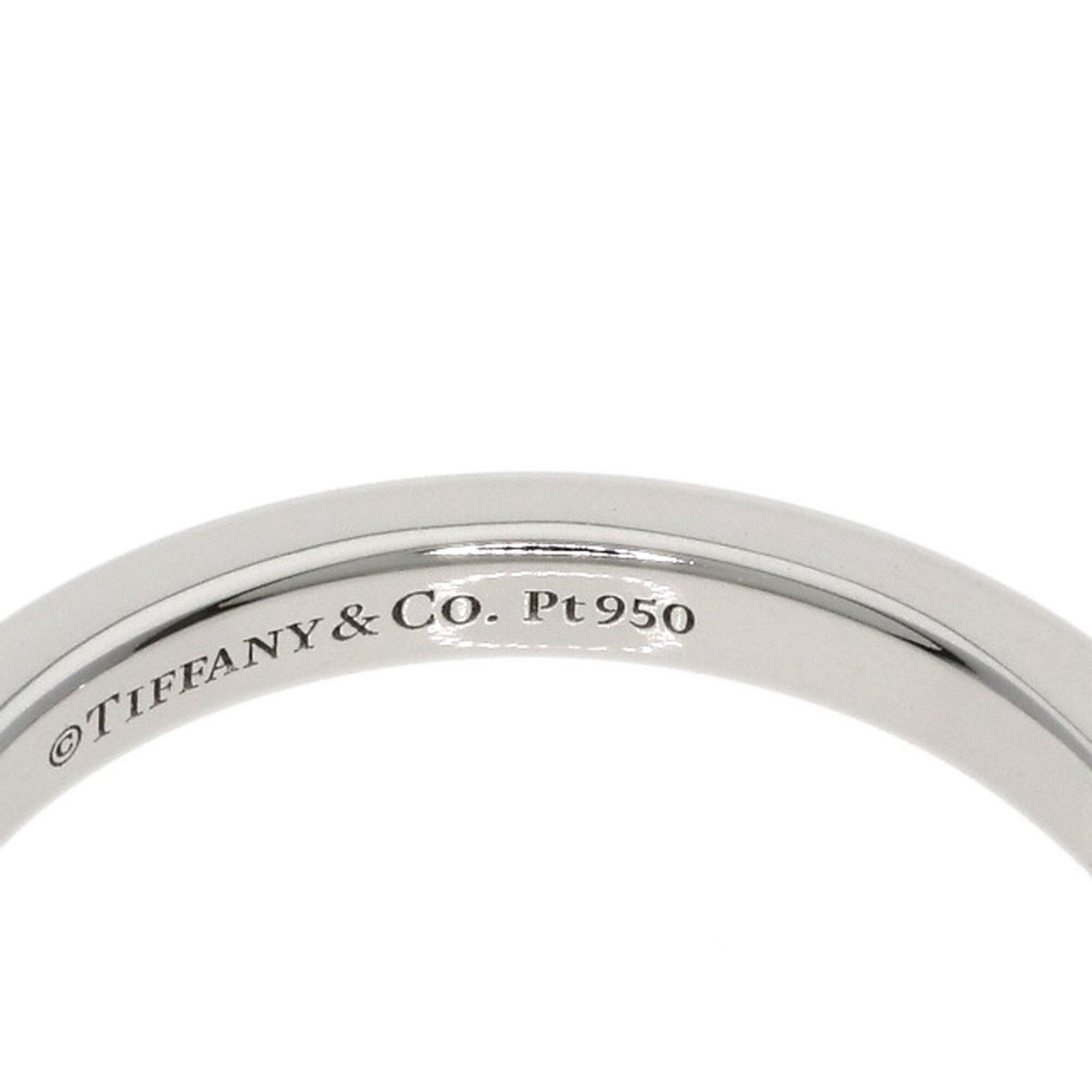 Tiffany Platinum 950 Band Ring (Pre-Owned)