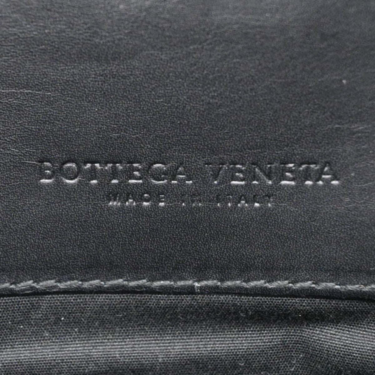 Bottega Veneta Black Leather Attaché Case Briefcase (Pre-Owned)