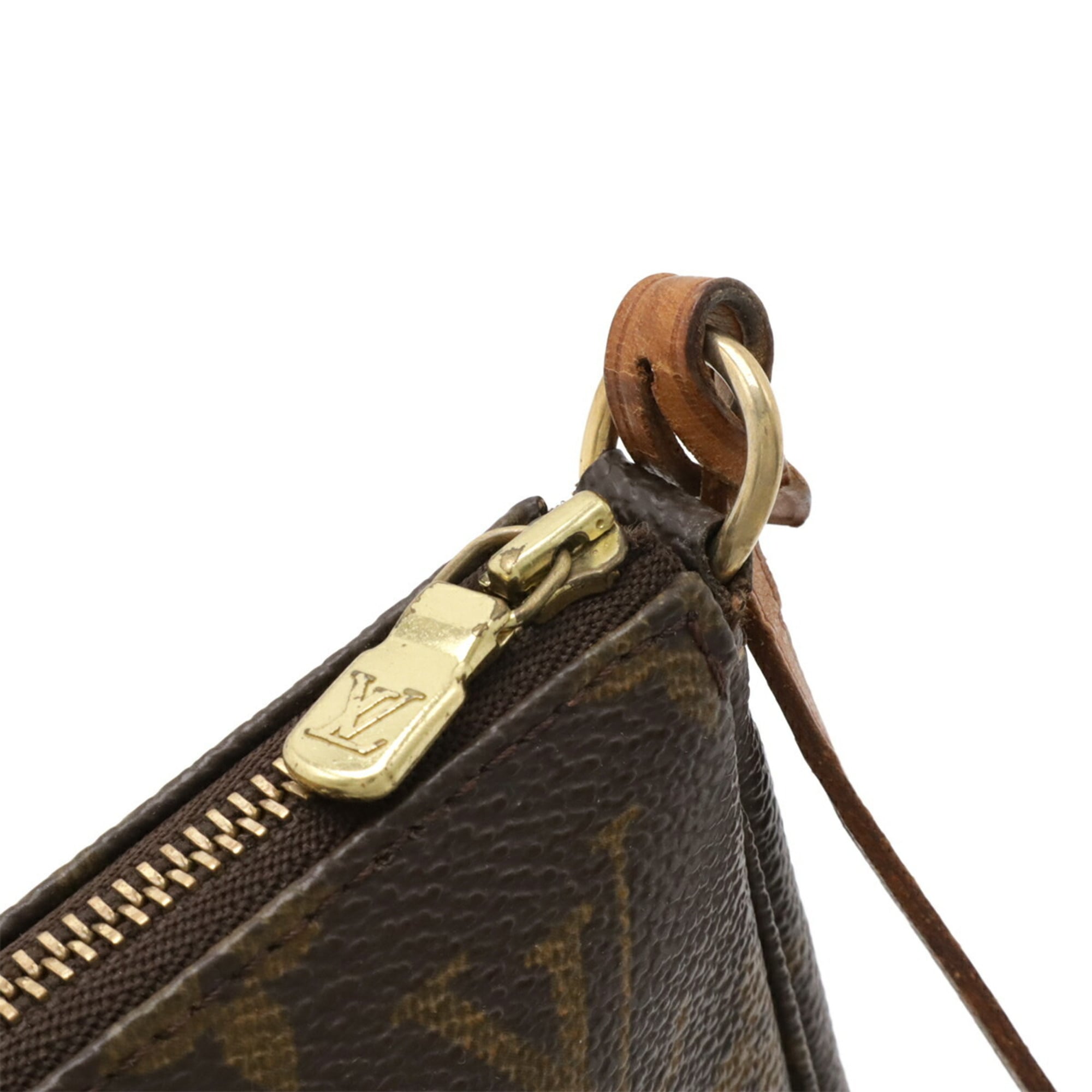 Louis Vuitton Monogram Brown Monogram Handbag Pochette (Pre-Owned)