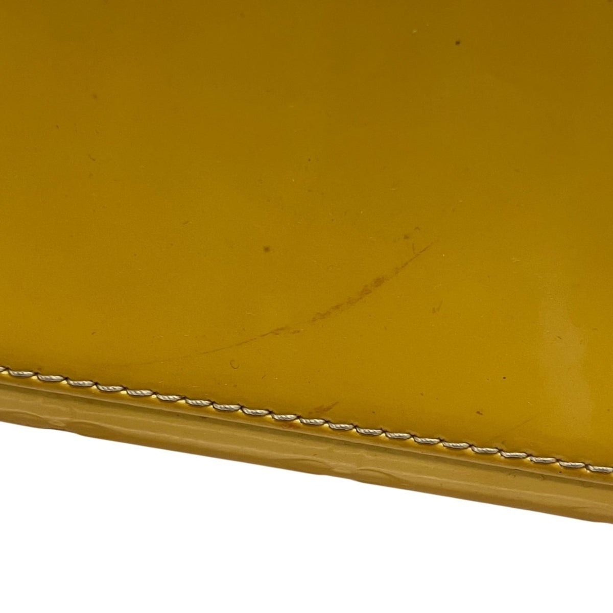 Louis Vuitton Dune Yellow Vernis Shoulder Bag (Pre-Owned)