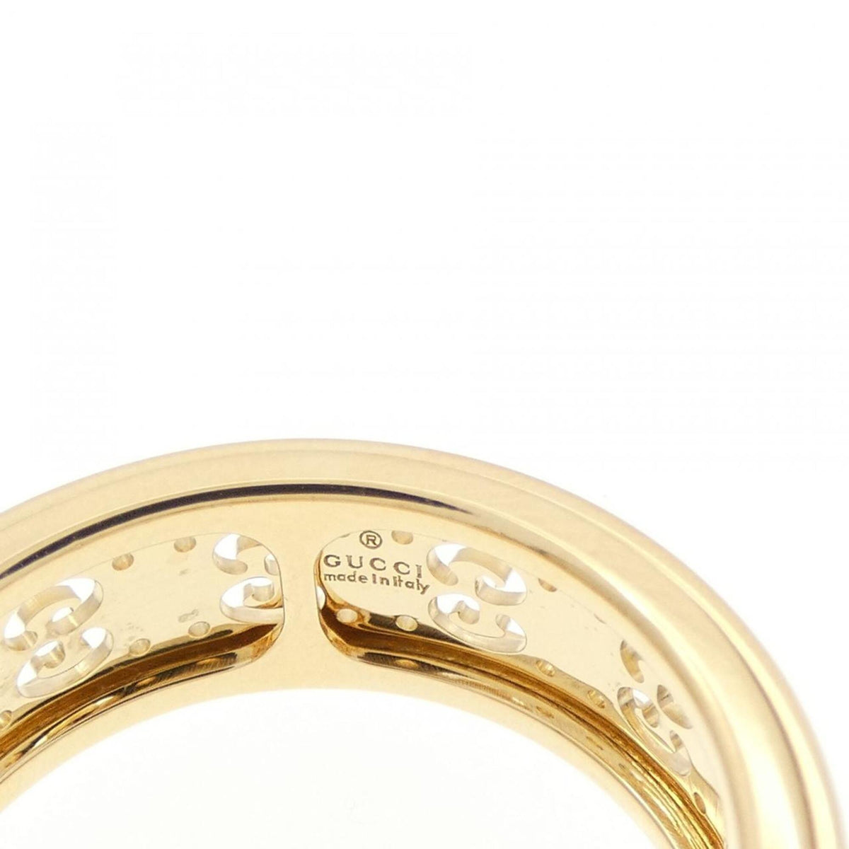 Gucci Yellow Gold (18K) Band Ring (Pre-Owned)