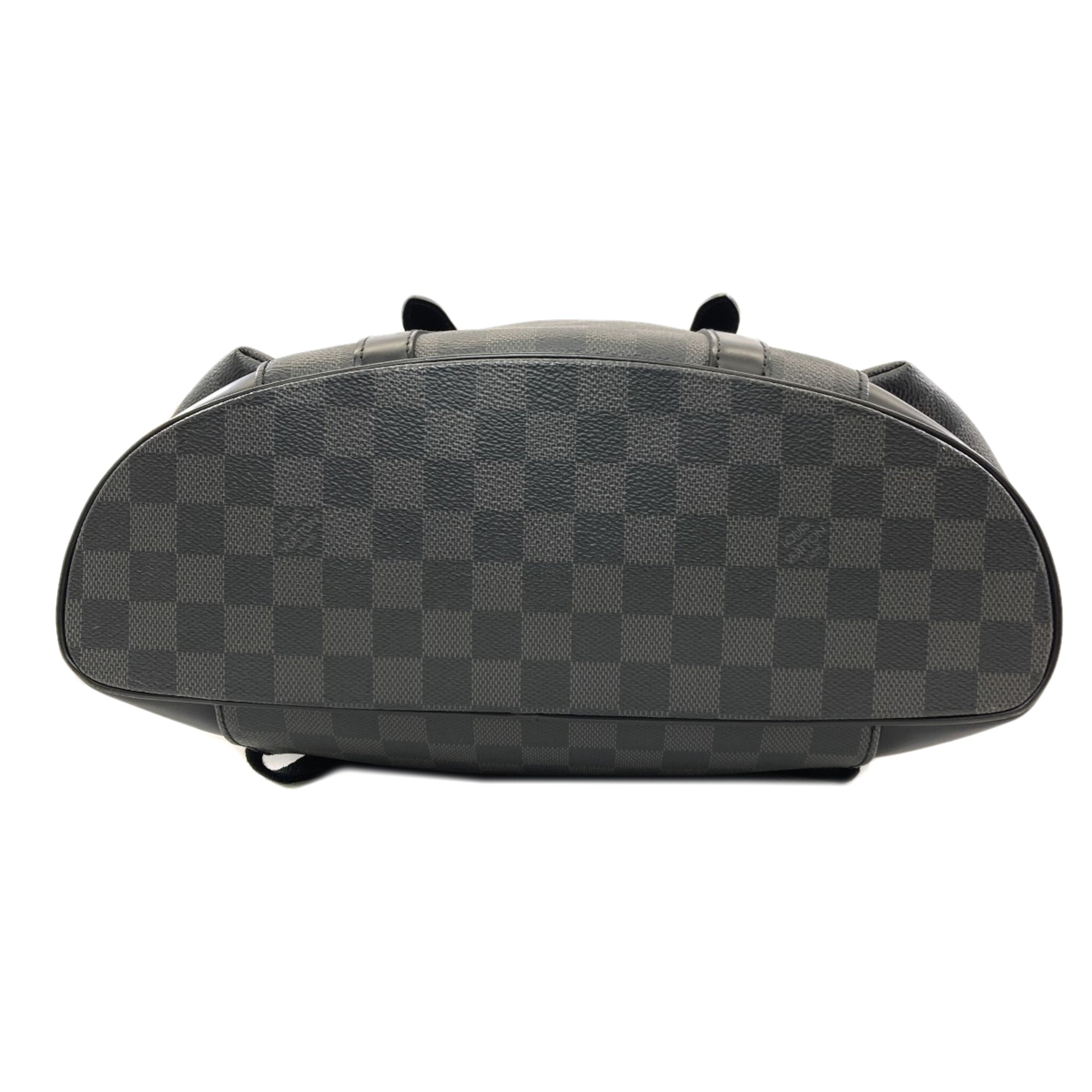 Louis Vuitton Damier Graphite Damier Graphite Damier Canvas Backpack (Pre-Owned)