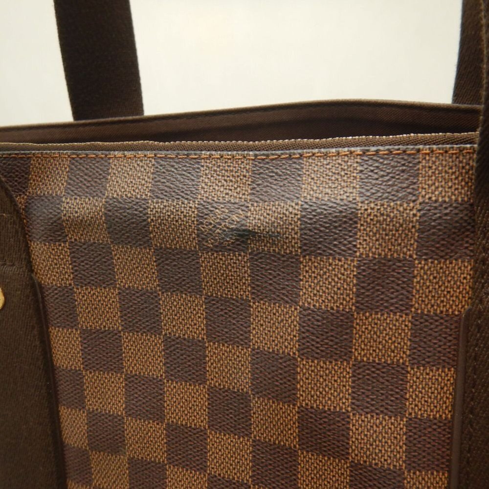 Louis Vuitton Ebene Damier Canvas Tote Bag (Pre-Owned)