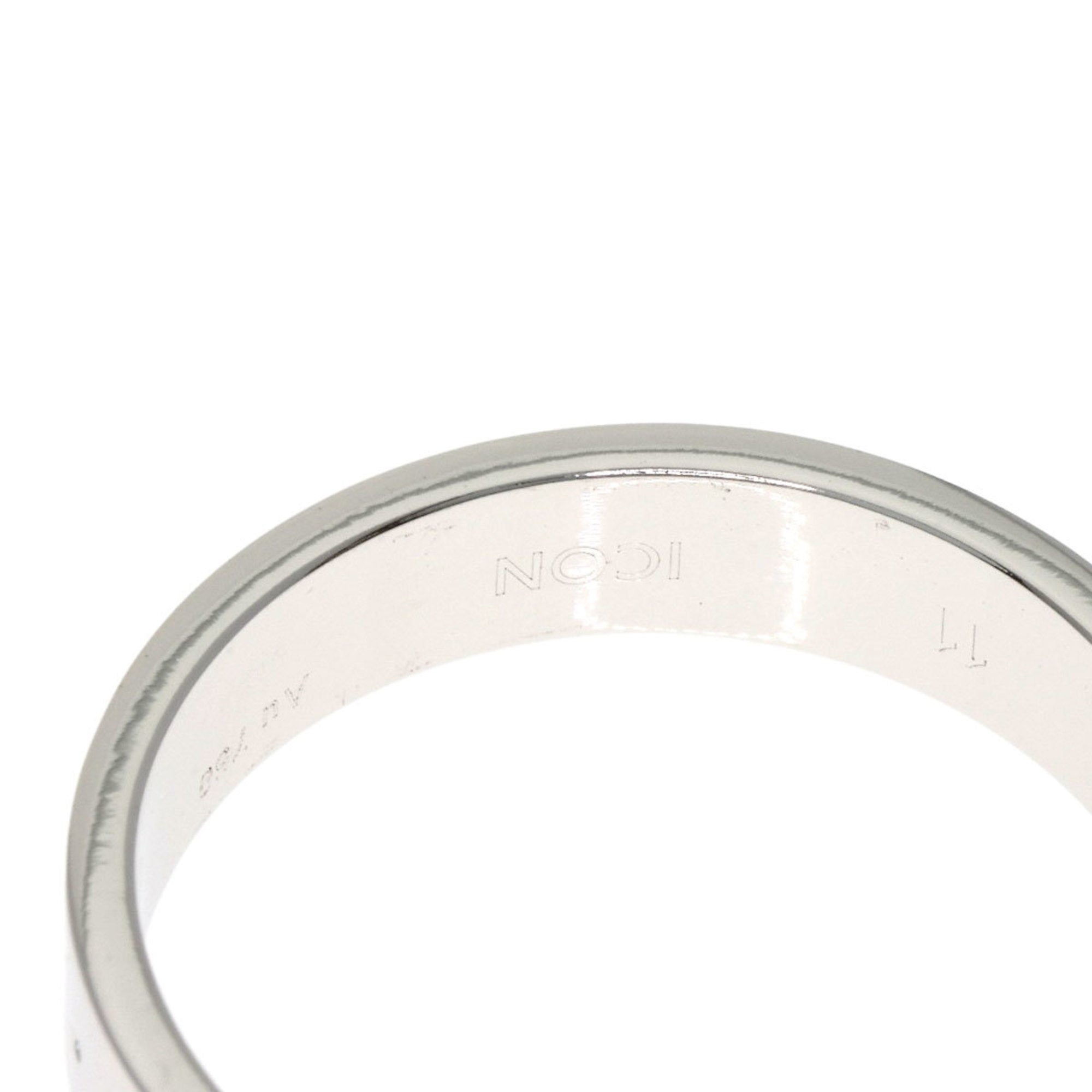 Gucci Icon White Gold (18K) Band Ring (Pre-Owned)