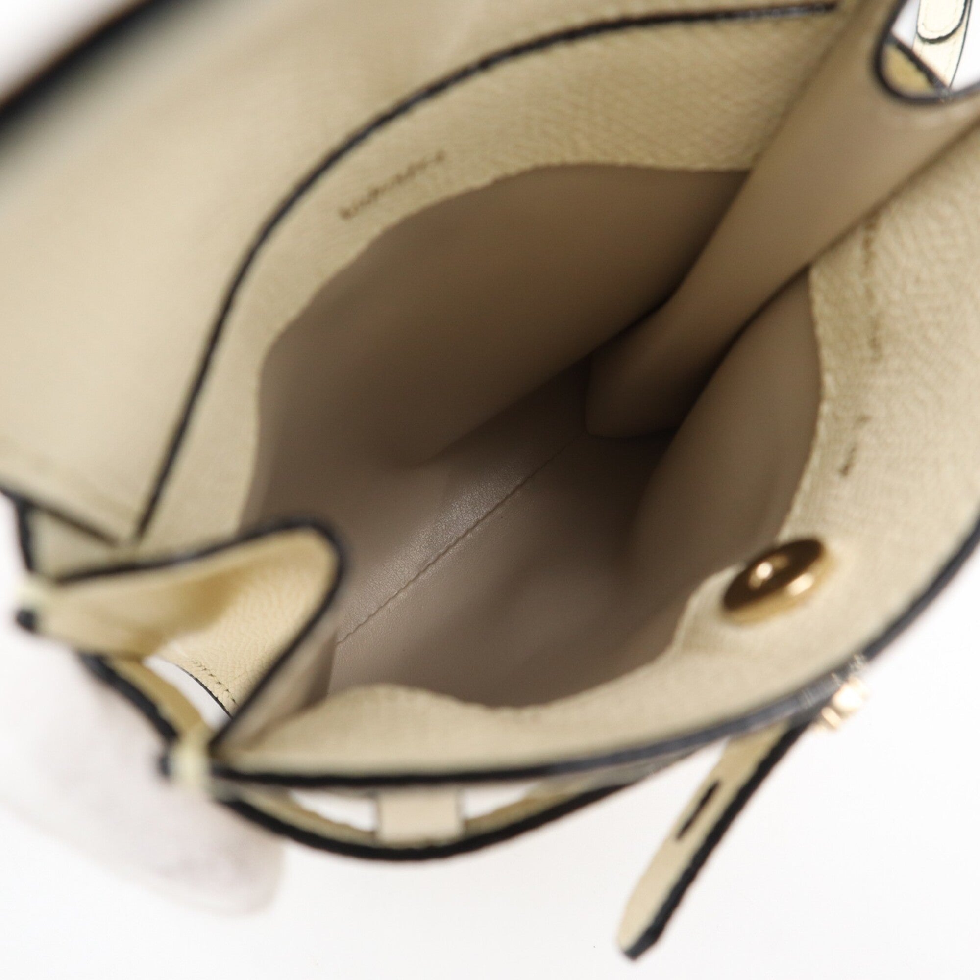 Valextra White Leather Shoulder Bag (Pre-Owned)