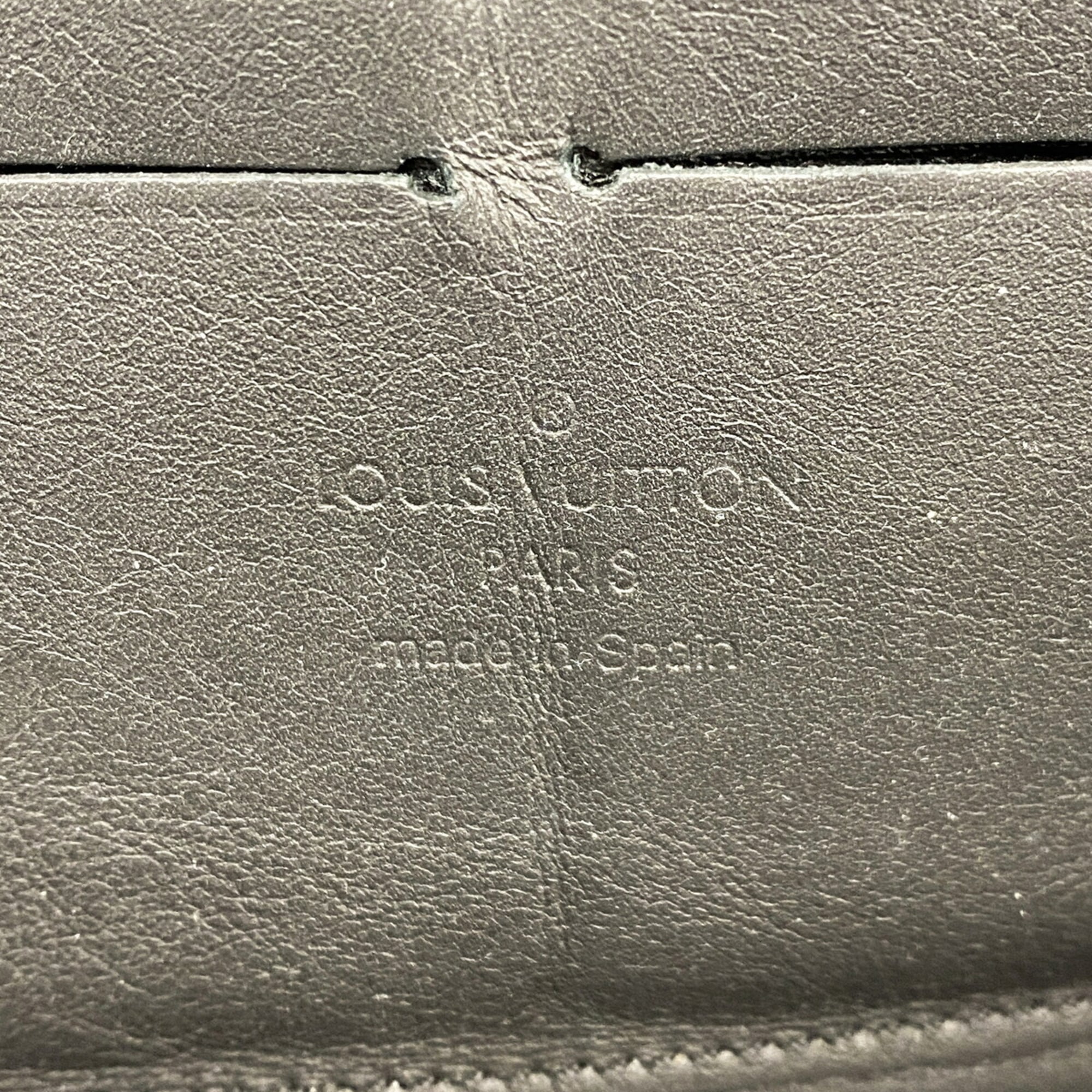 Louis Vuitton Black Long Wallet (Bi-Fold) (Pre-Owned)