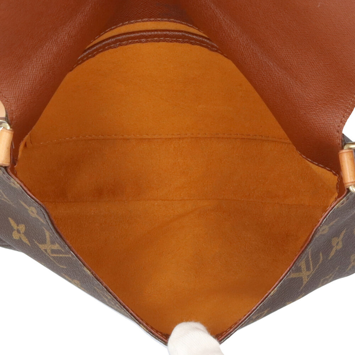 Louis Vuitton Brown Monogram Canvas Shoulder Bag (Pre-Owned)
