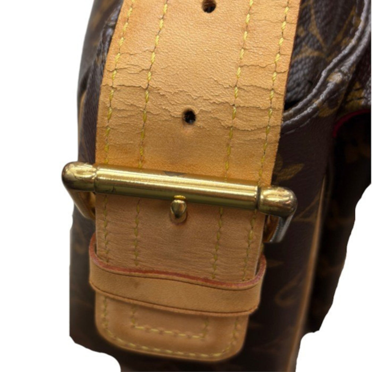 Louis Vuitton Monogram Brown Pvc Leather Shoulder Bag (Pre-Owned)
