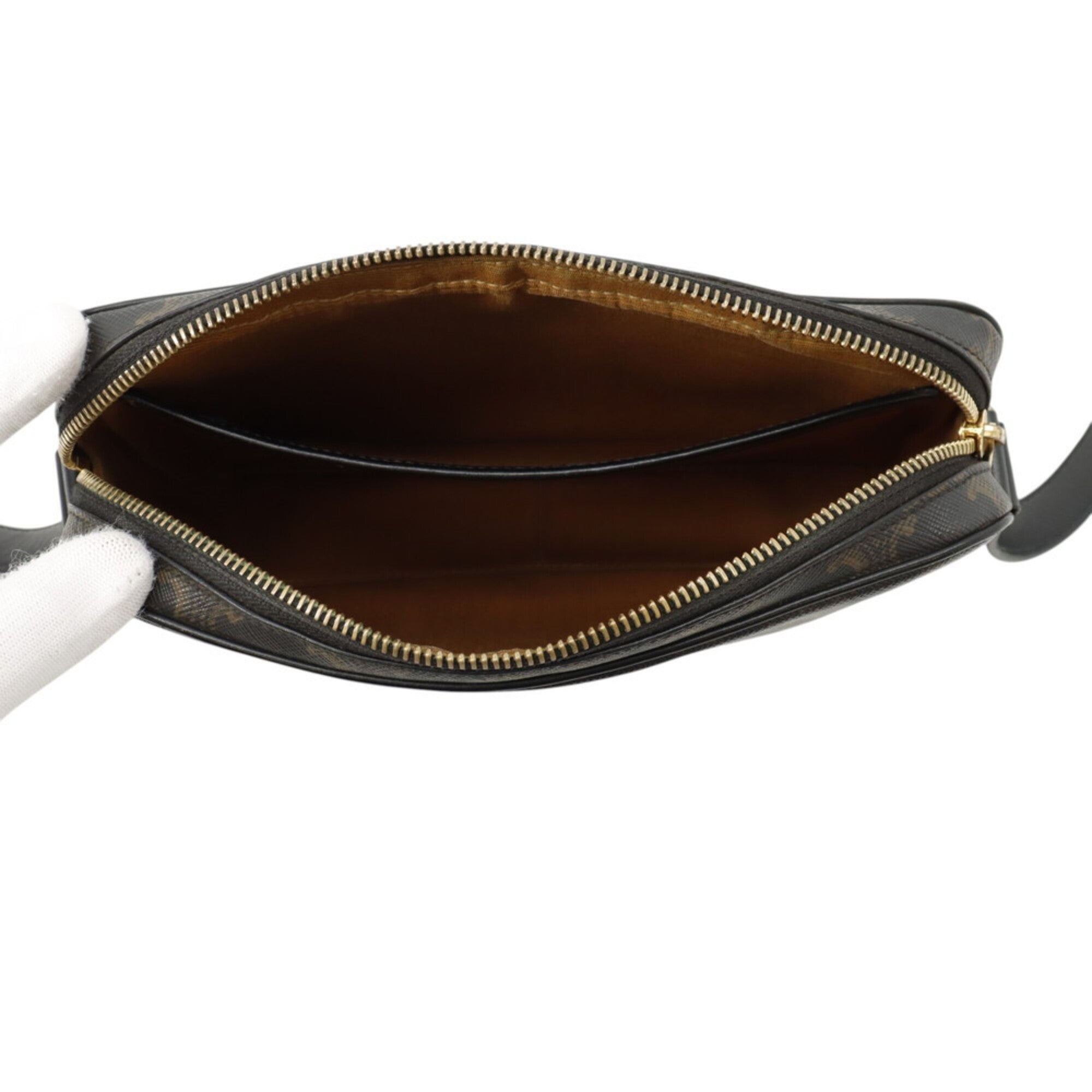 Celine Brown Pvc Leather Handbag Messenger Bag Shoulder Bag (Pre-Owned)