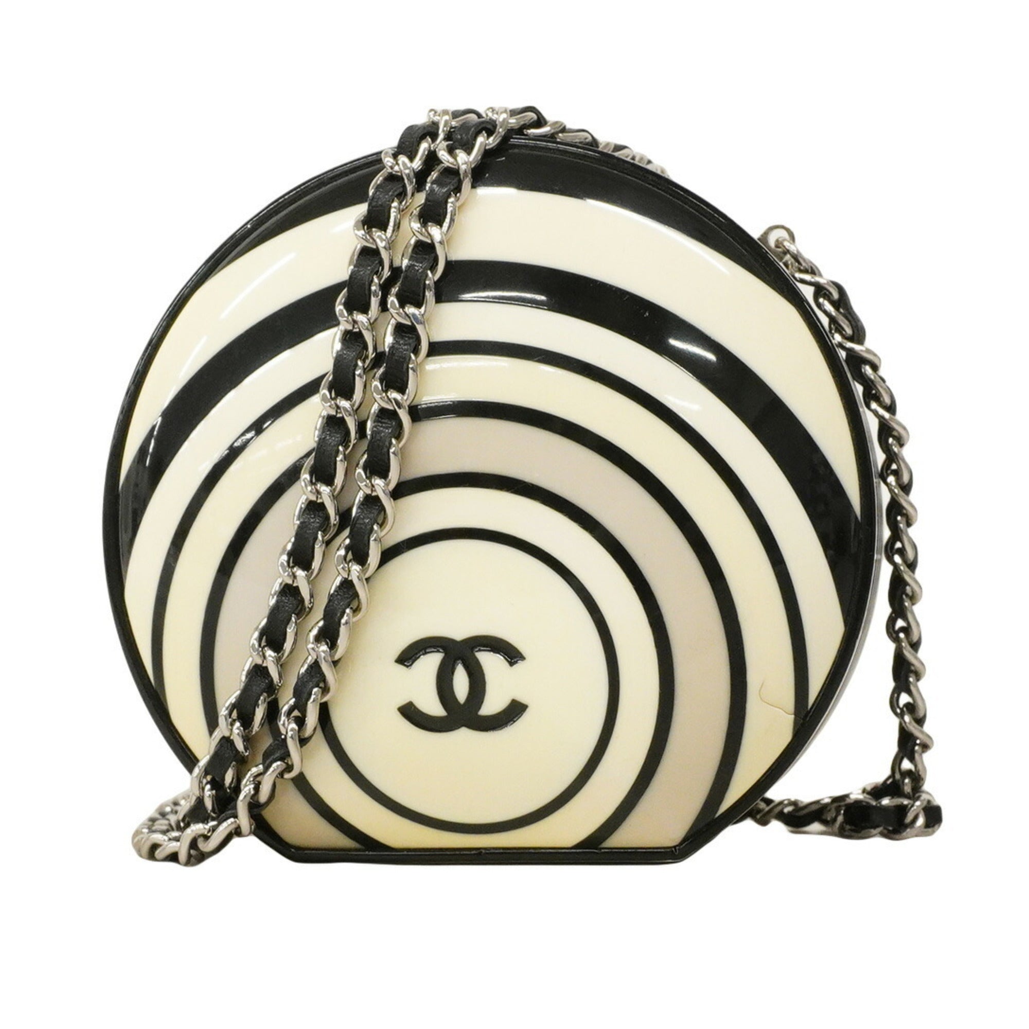 Chanel Black Ivory Shoulder Bag (Pre-Owned)