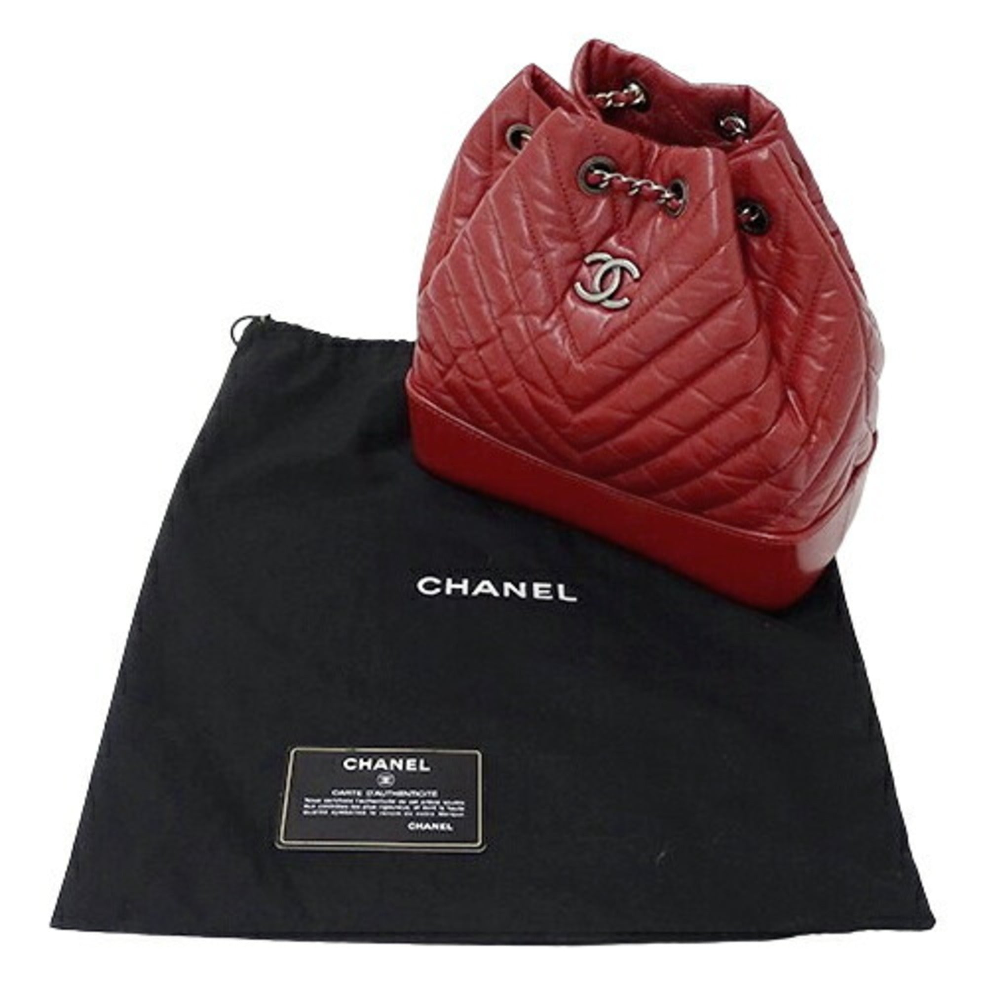 Chanel Gabriel Red Color Baguette Bag (Pre-Owned)