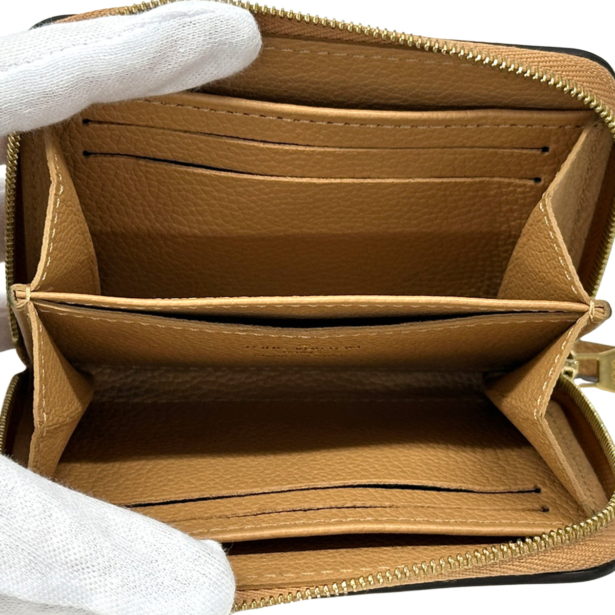 Louis Vuitton Beige Bicolor Monogram Monogram Empreinte Long Wallet (Bi-Fold) (Pre-Owned)