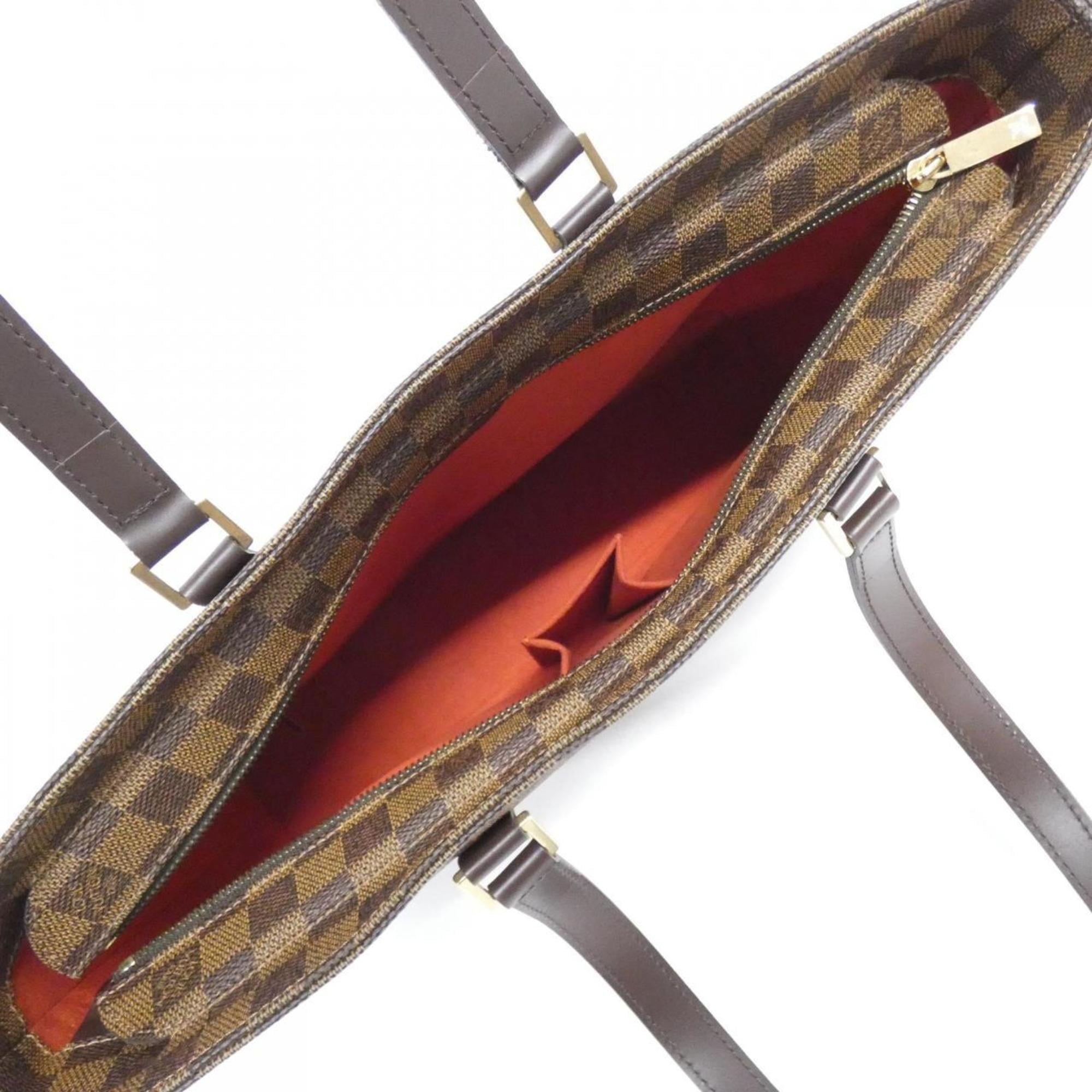 Louis Vuitton Damier Canvas Ebene Coated Canvas Handbag (Pre-Owned)