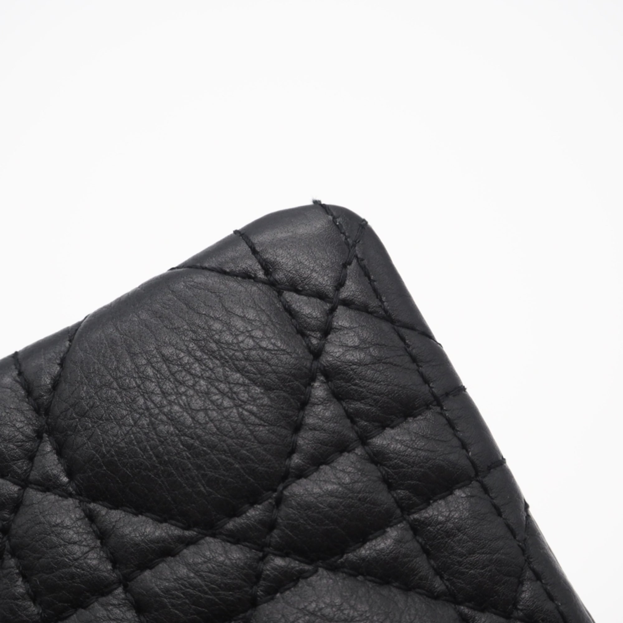 Christian Dior Black White Leather Shoulder Bag (Pre-Owned)