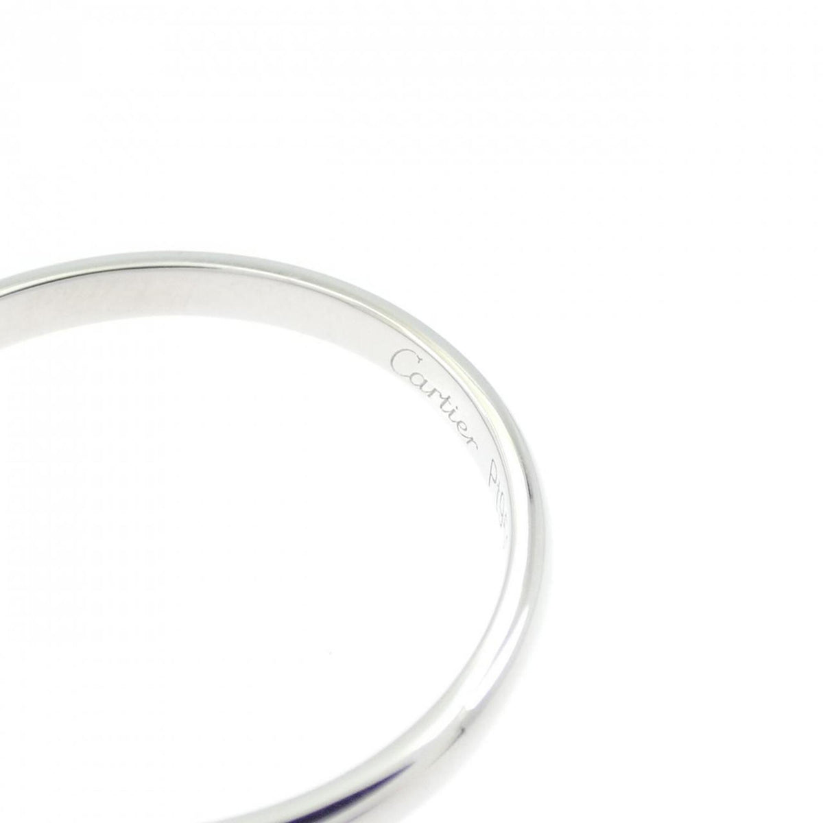 Cartier Platinum 950 Band Ring (Pre-Owned)