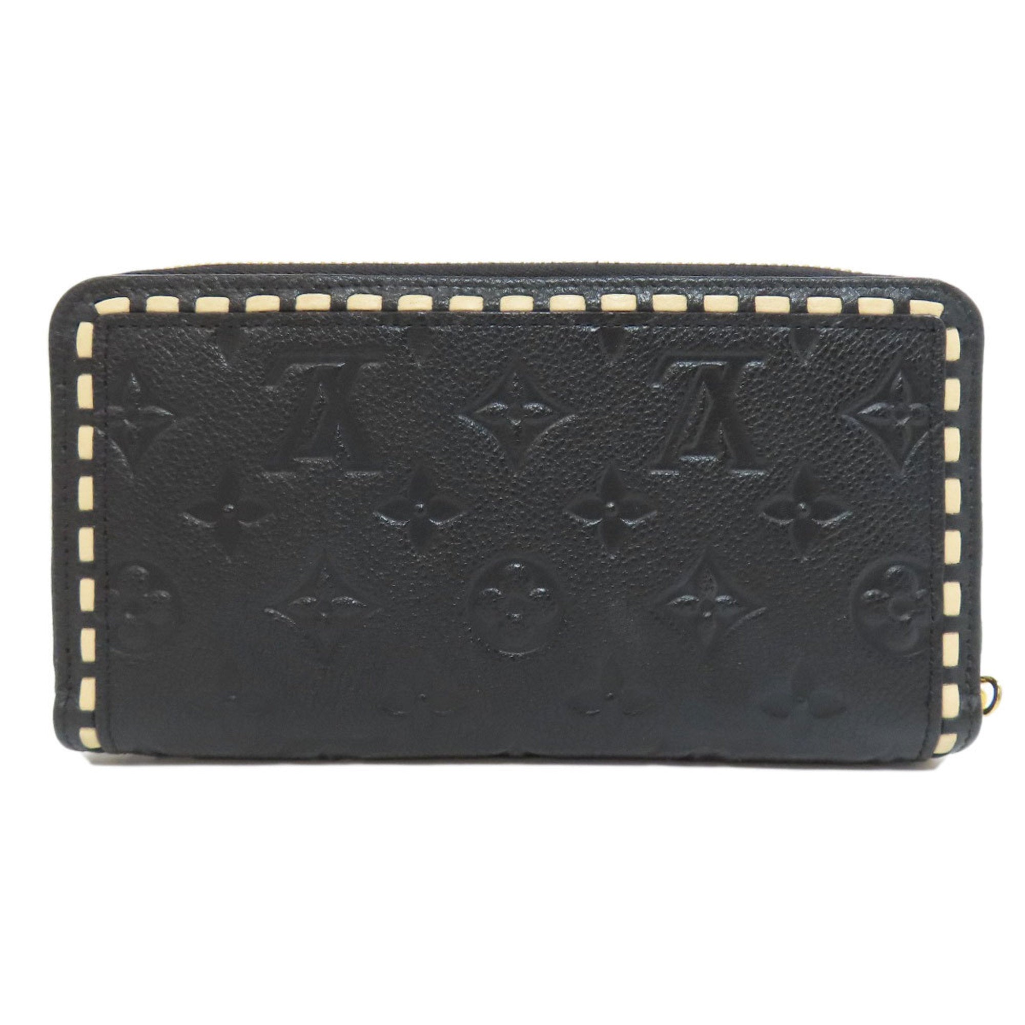 Louis Vuitton Noir Monogram Empreinte Long Wallet (Bi-Fold) (Pre-Owned)