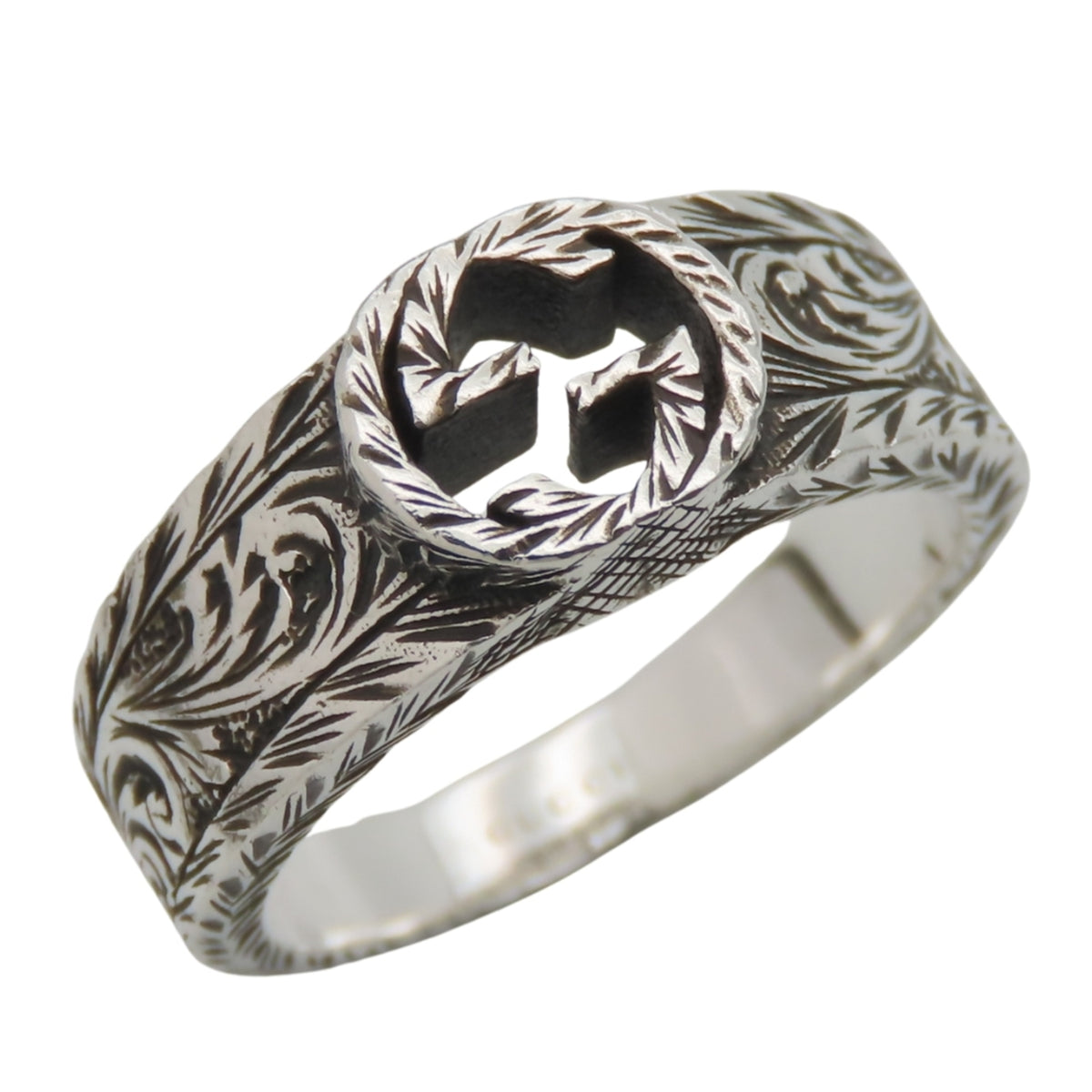 Gucci Silver Silver 925 Band Ring (Pre-Owned)