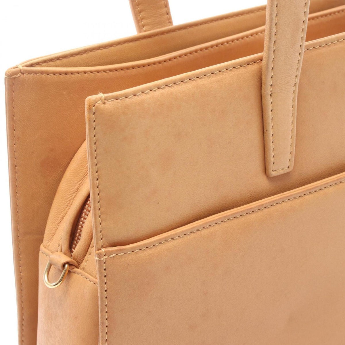 Loewe Beige Leather Handbag (Pre-Owned)