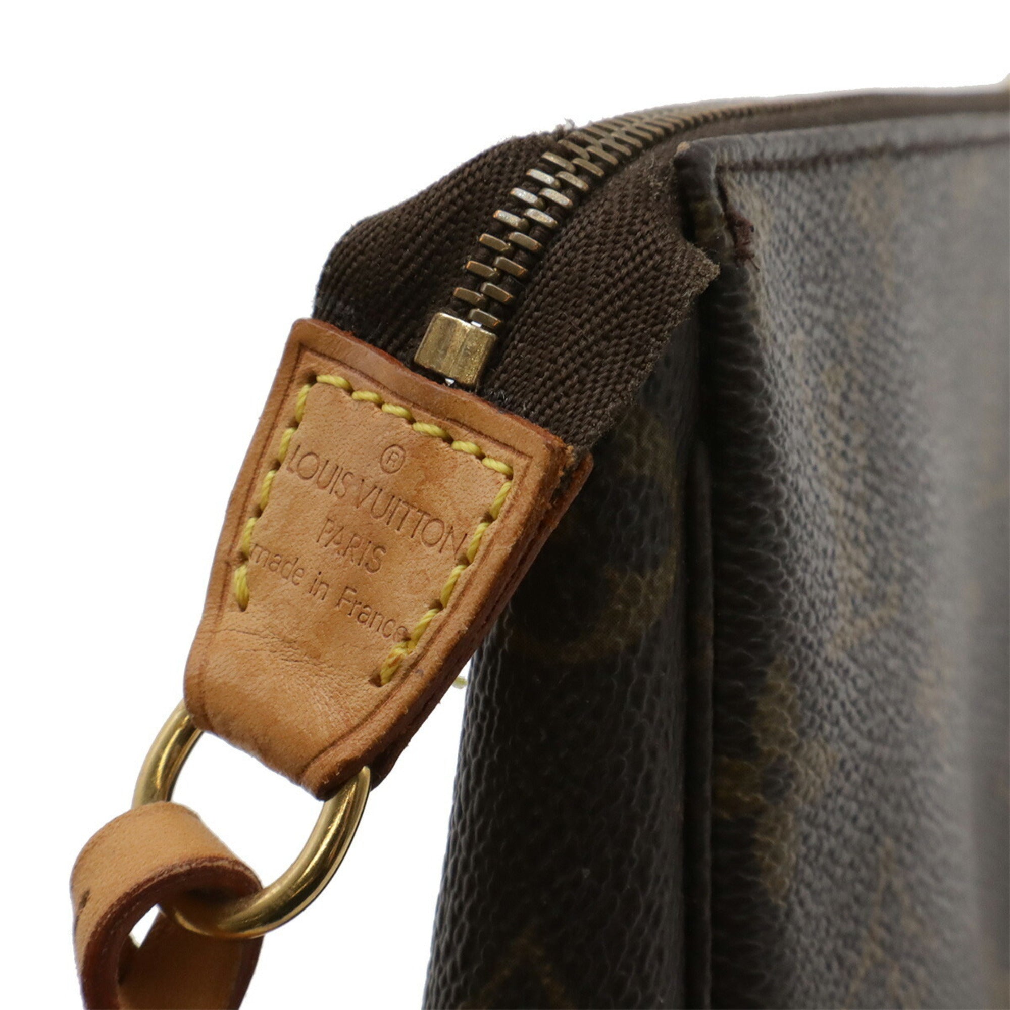 Louis Vuitton Monogram Brown Monogram Handbag Pochette (Pre-Owned)