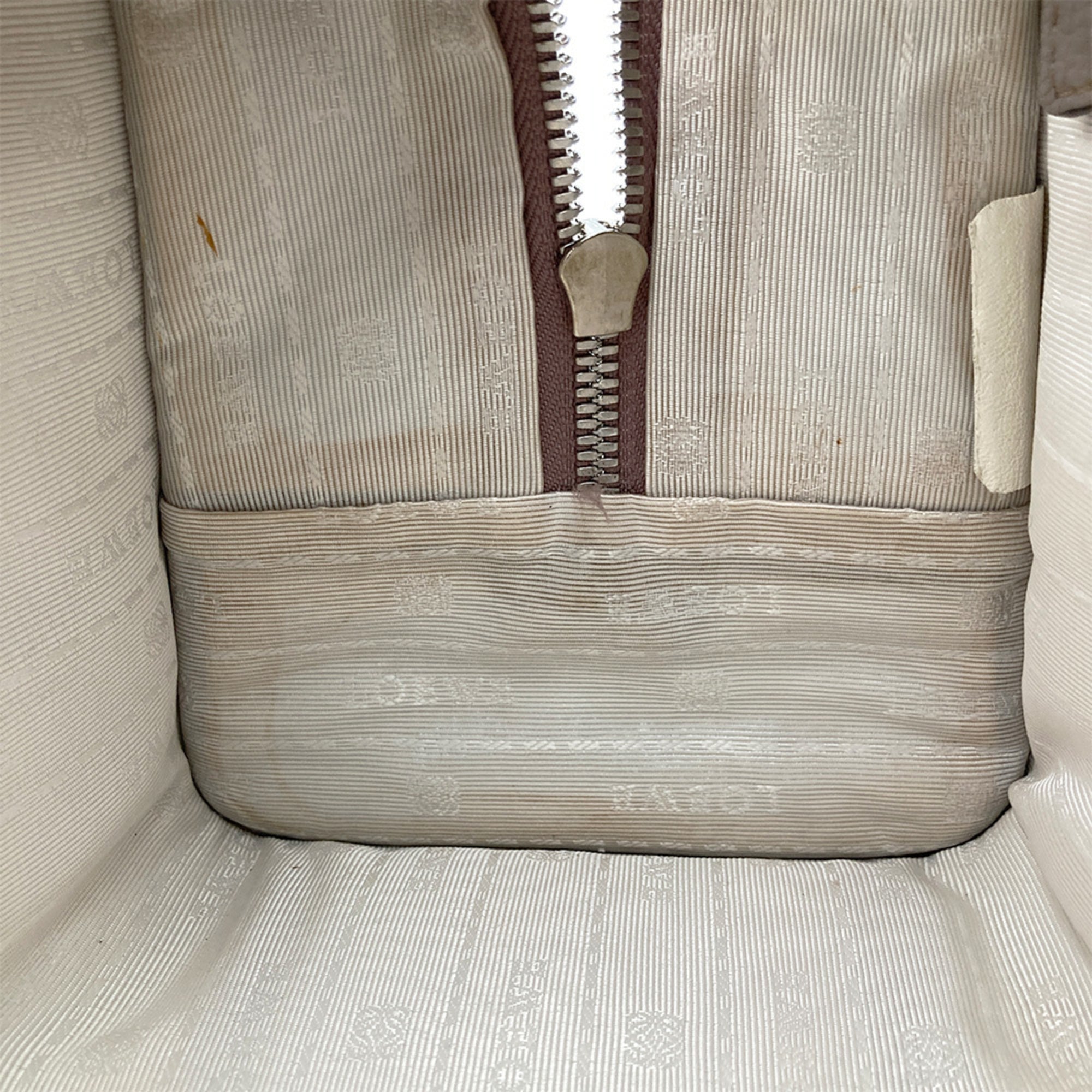 Loewe Grayish Leather Handbag (Pre-Owned)