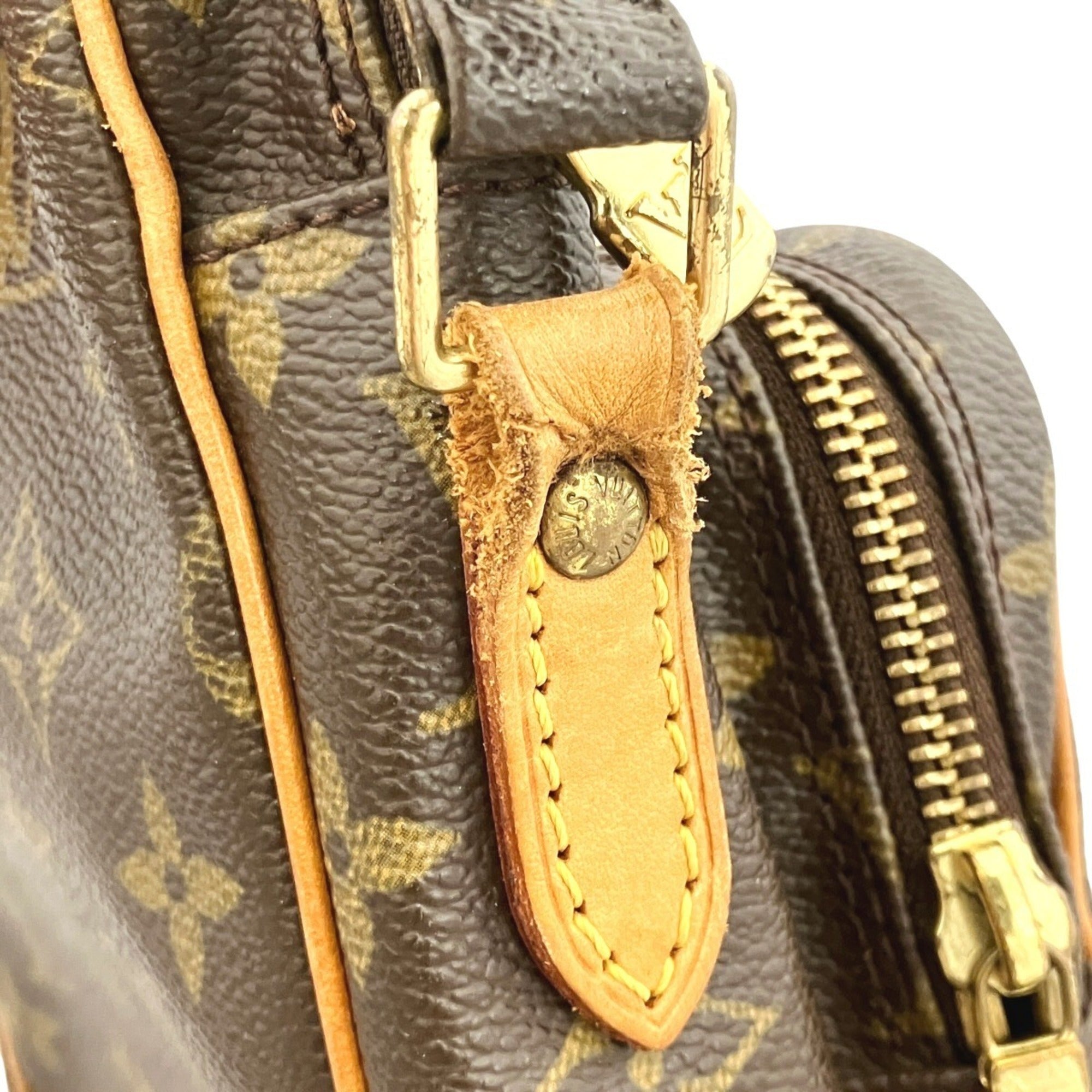 Louis Vuitton Brown Galle Monogram Monogram Shoulder Bag (Pre-Owned)