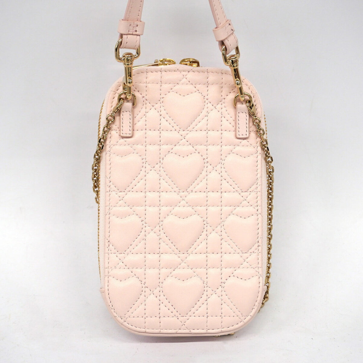 Christian Dior Pink Leather Shoulder Bag (Pre-Owned)