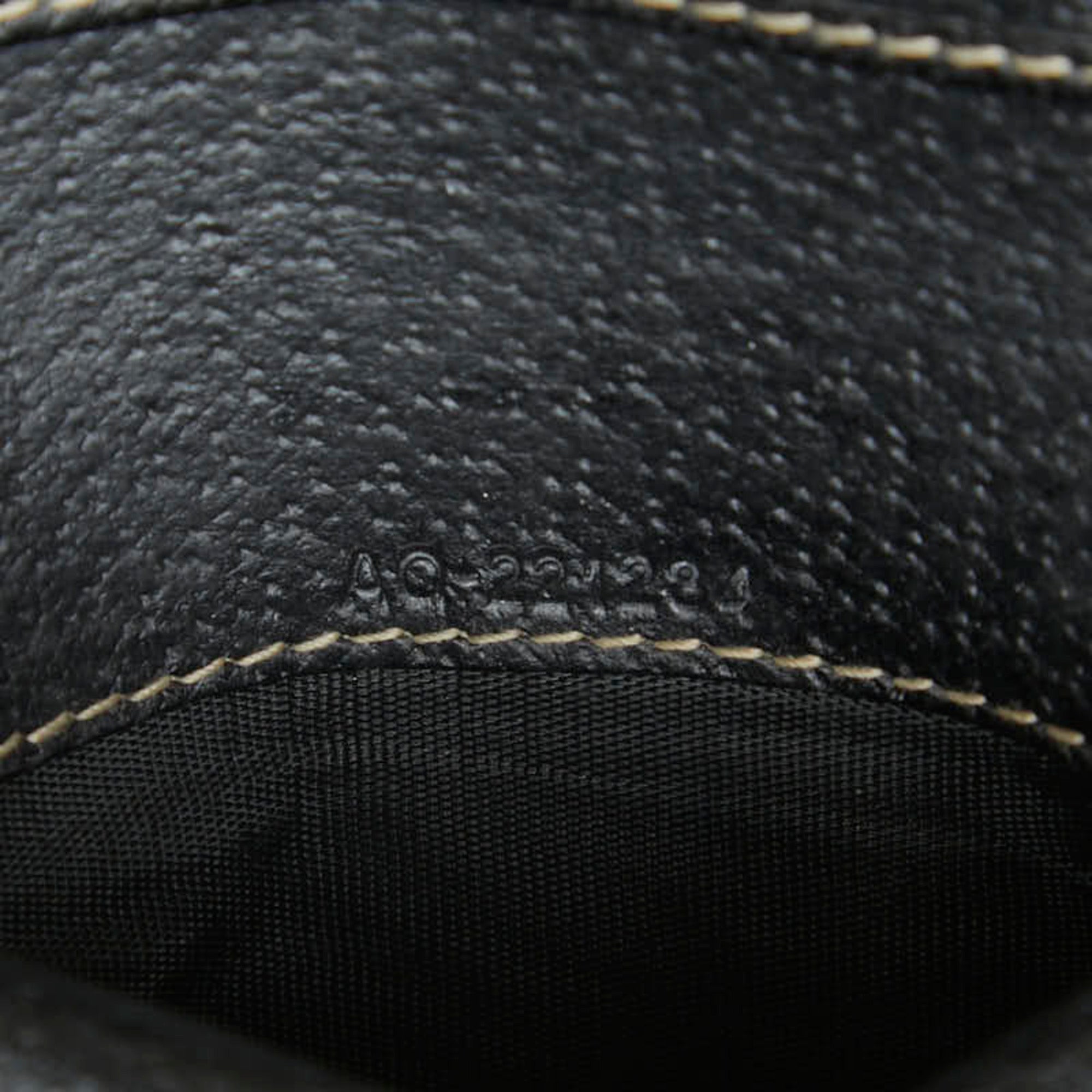 Salvatore Ferragamo Black Leather Wallet (Bi-Fold) (Pre-Owned)
