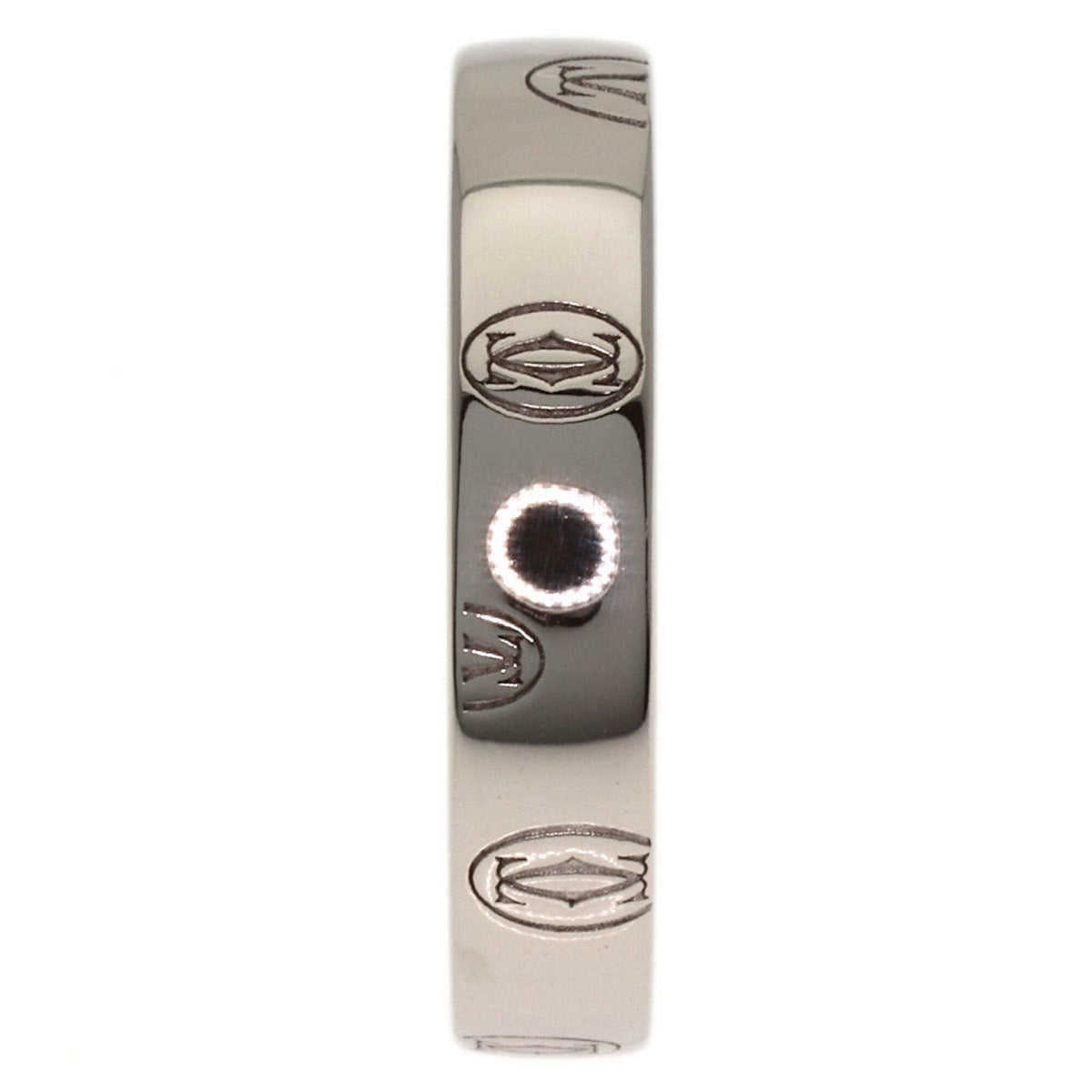 Cartier White Gold White Gold (18K) Band Ring (Pre-Owned)