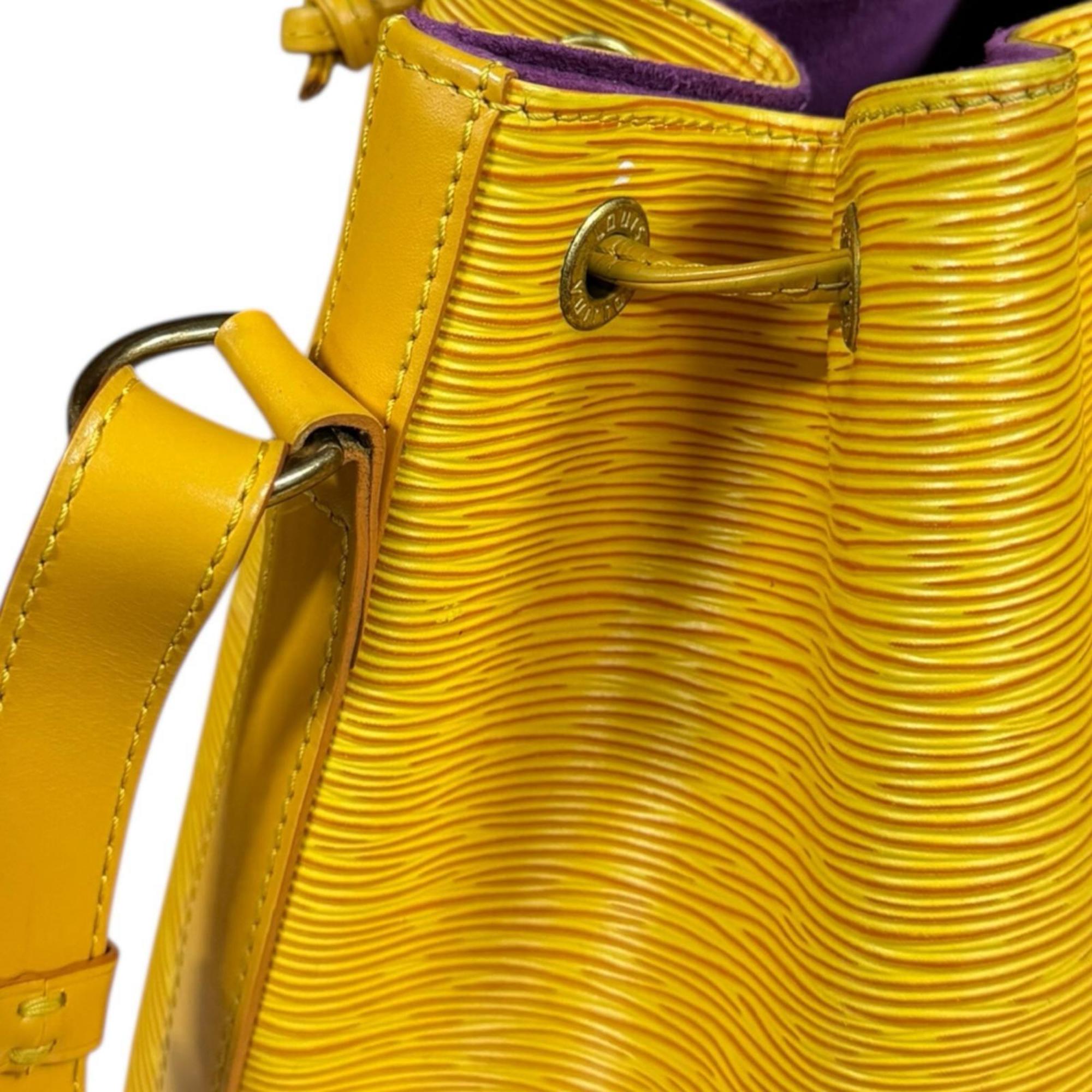 Louis Vuitton Epi Yellow Epi Leather Shoulder Bag (Pre-Owned)