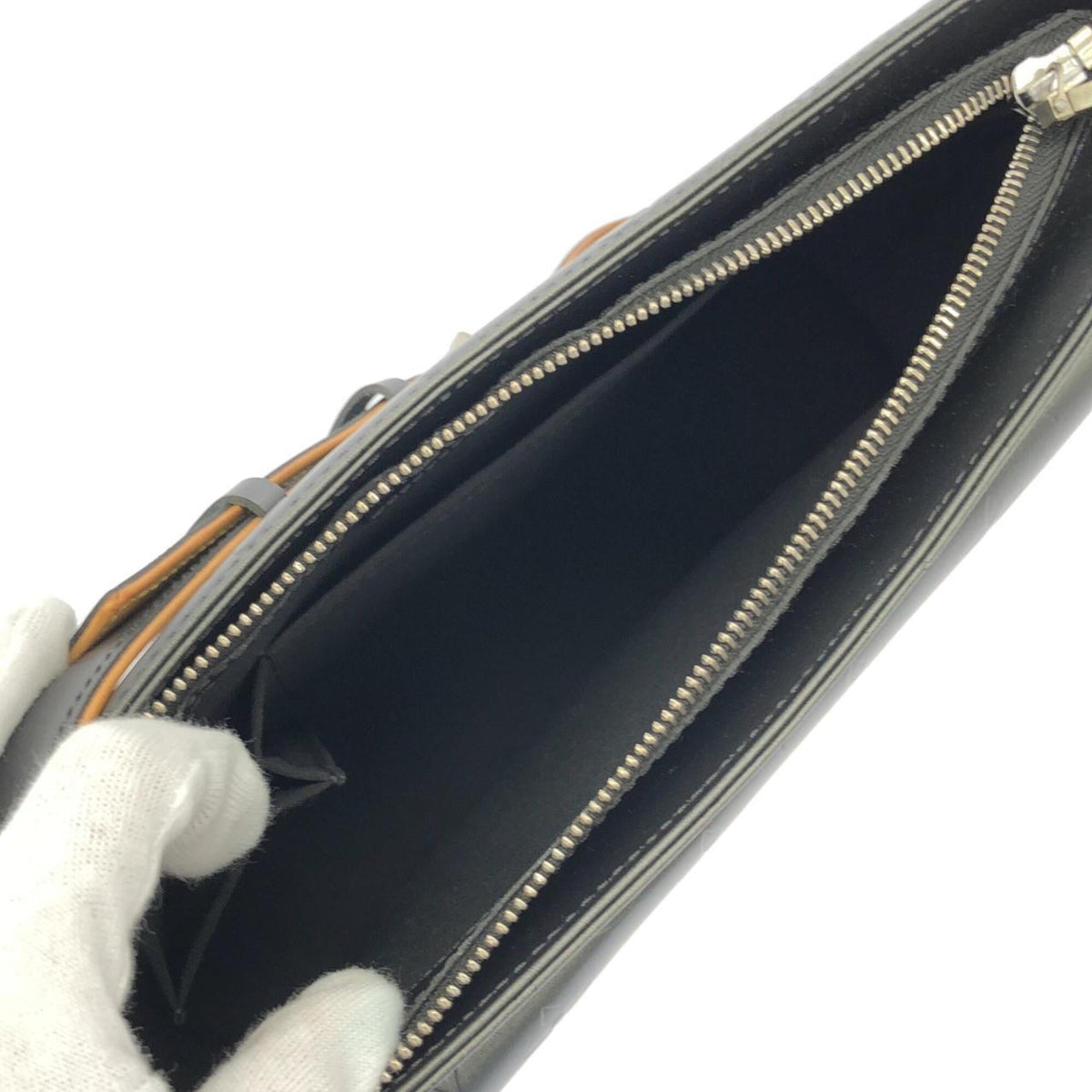 Louis Vuitton Black Coated Canvas Shoulder Bag (Pre-Owned)
