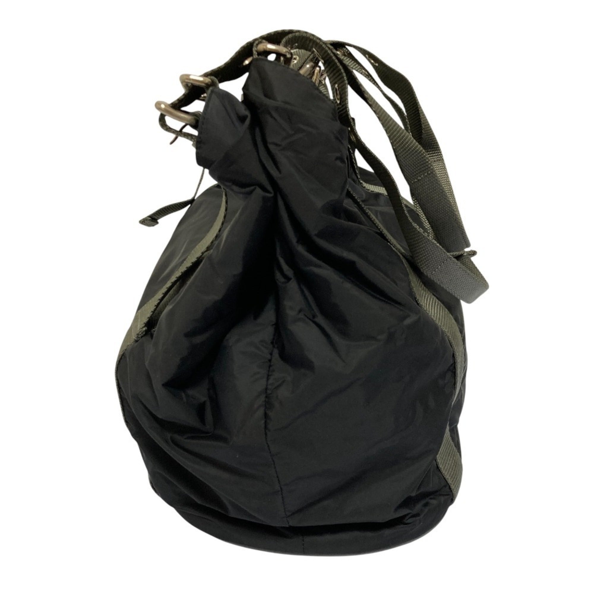 Prada Black Nylon Tote Bag (Pre-Owned)