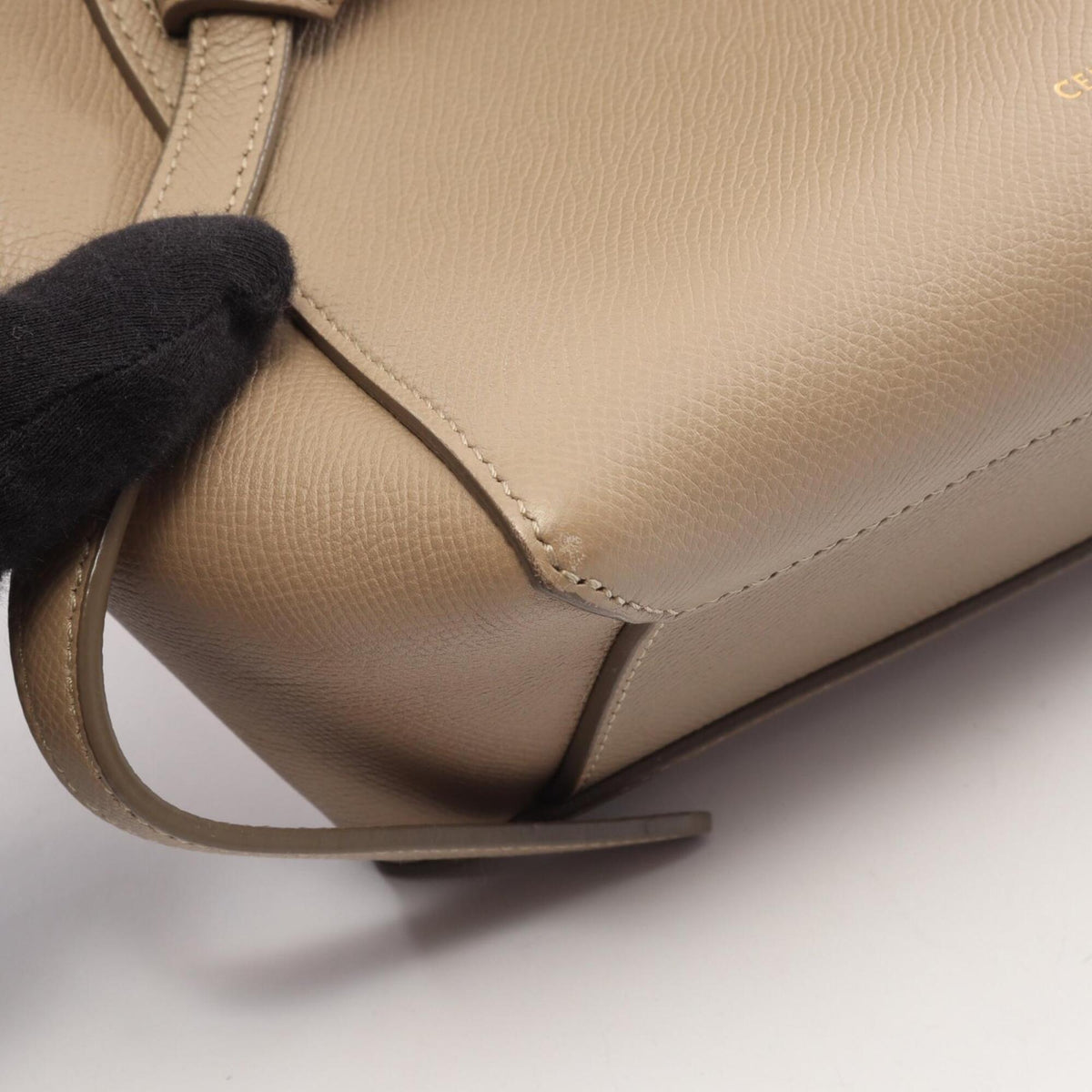 Celine Beige Leather Handbag (Pre-Owned)