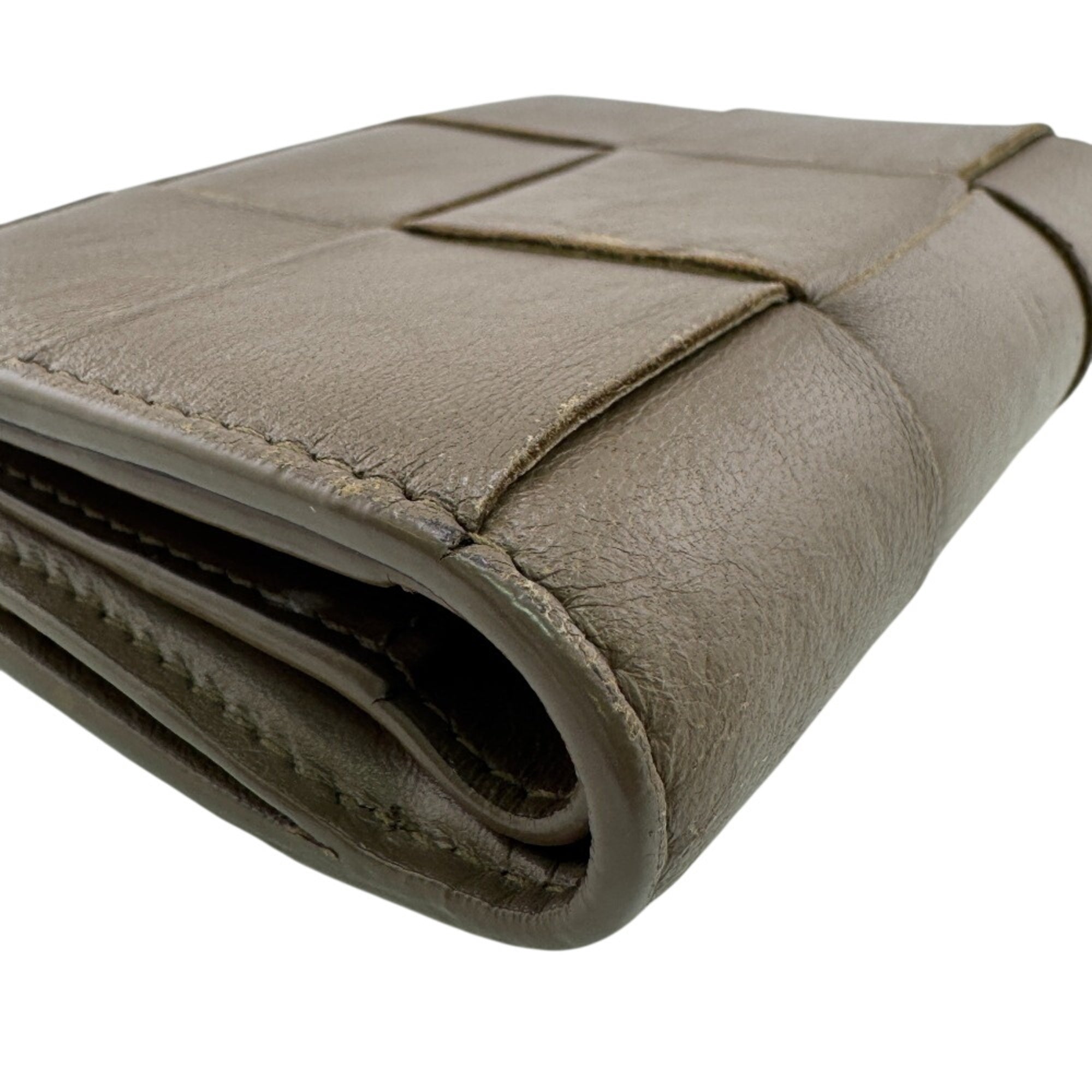 Bottega Veneta Brown Leather Wallet (Bi-Fold) (Pre-Owned)