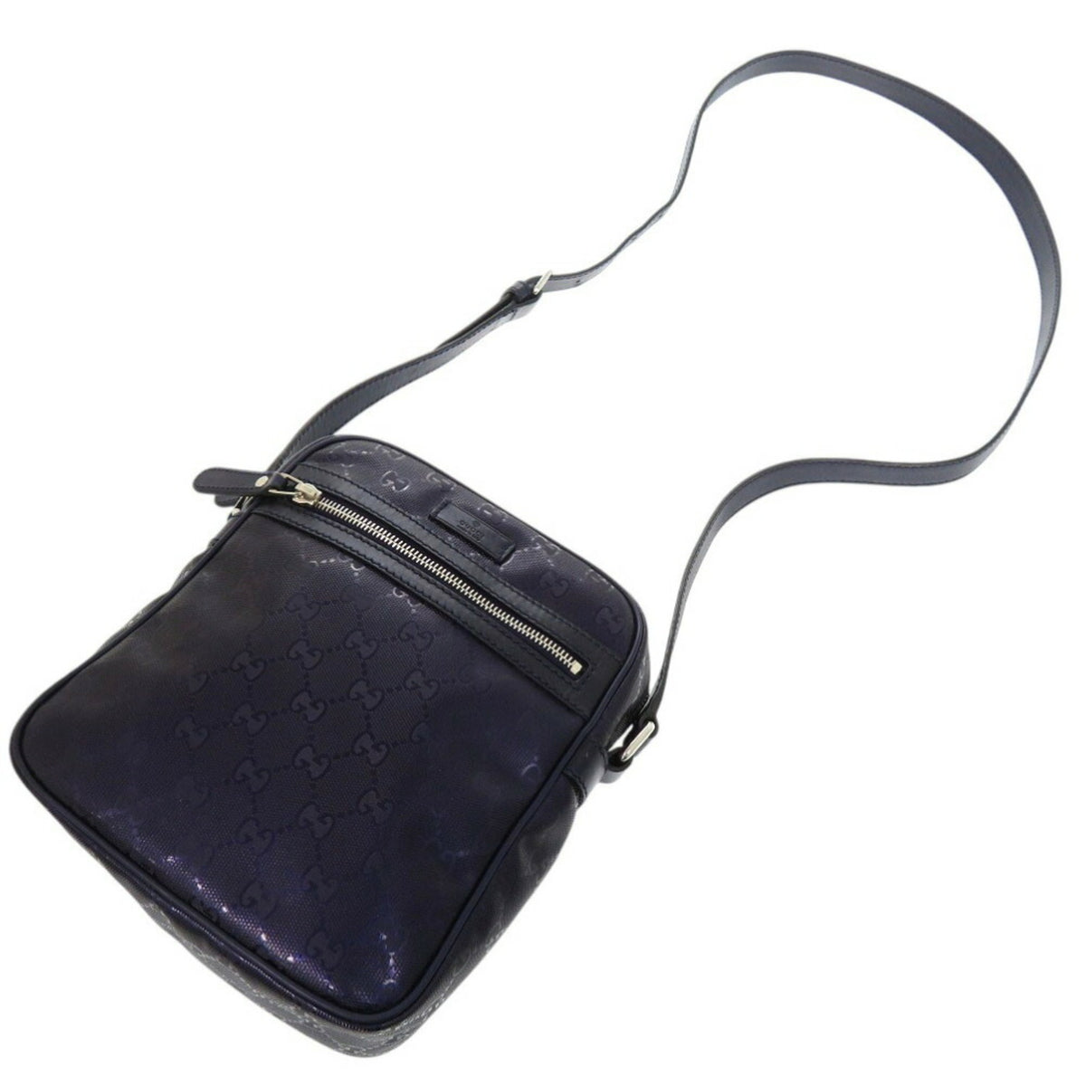 Gucci Purple Pvc Shoulder Bag (Pre-Owned)