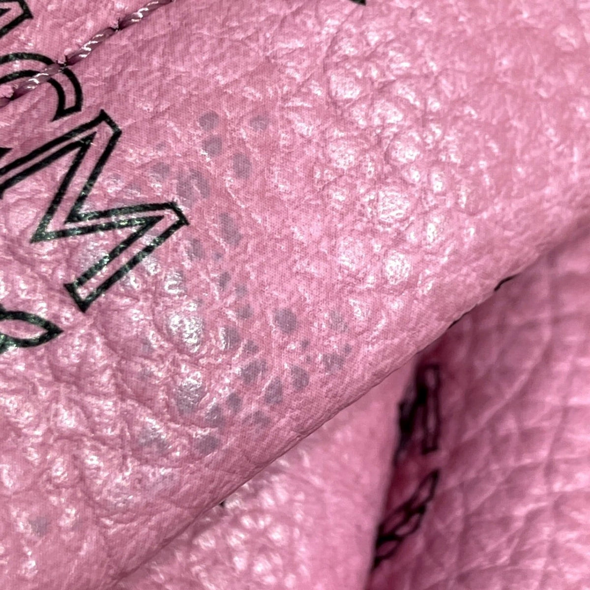 Mcm Pink Leather Backpack (Pre-Owned)