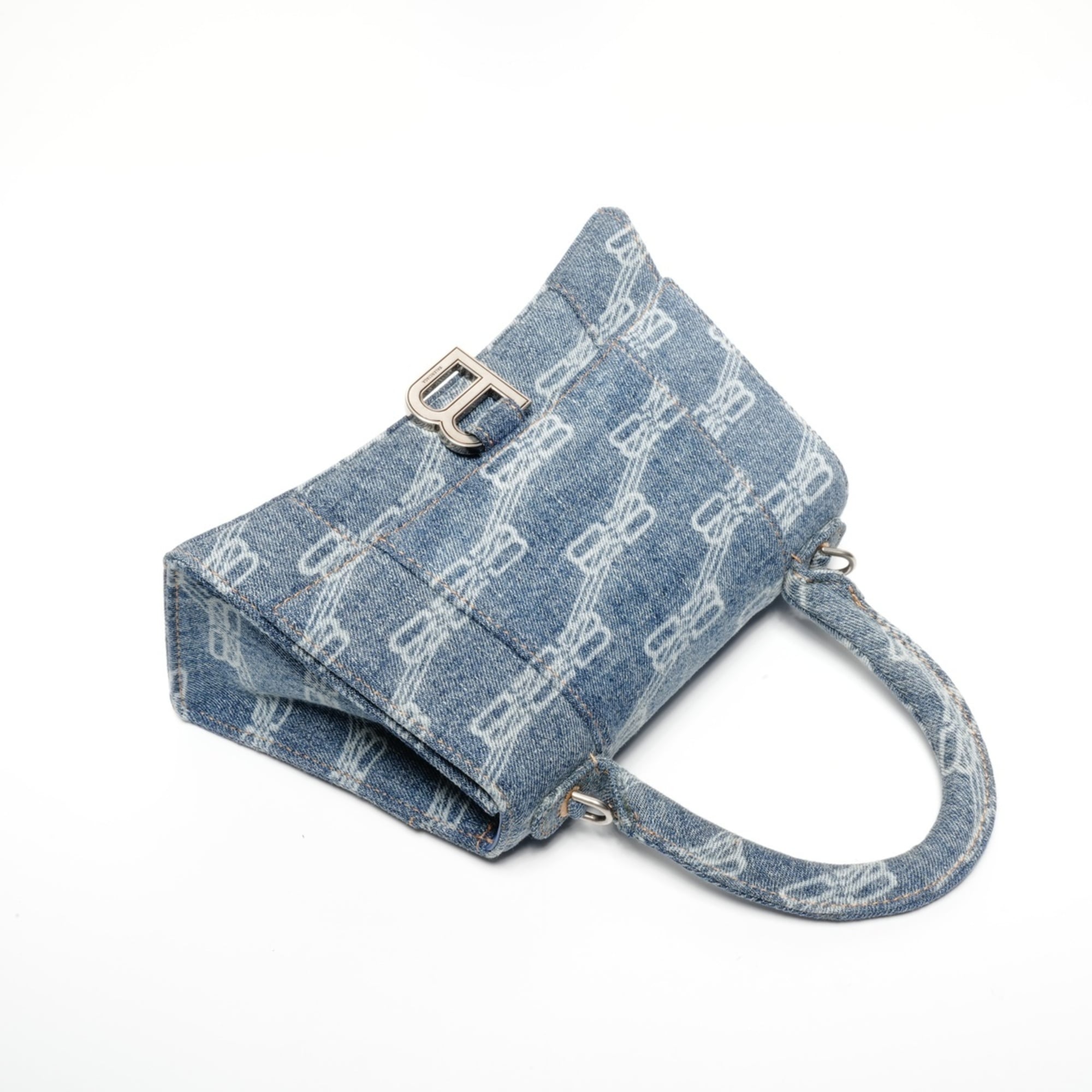 Balenciaga Navy Denim Handbag (Pre-Owned)