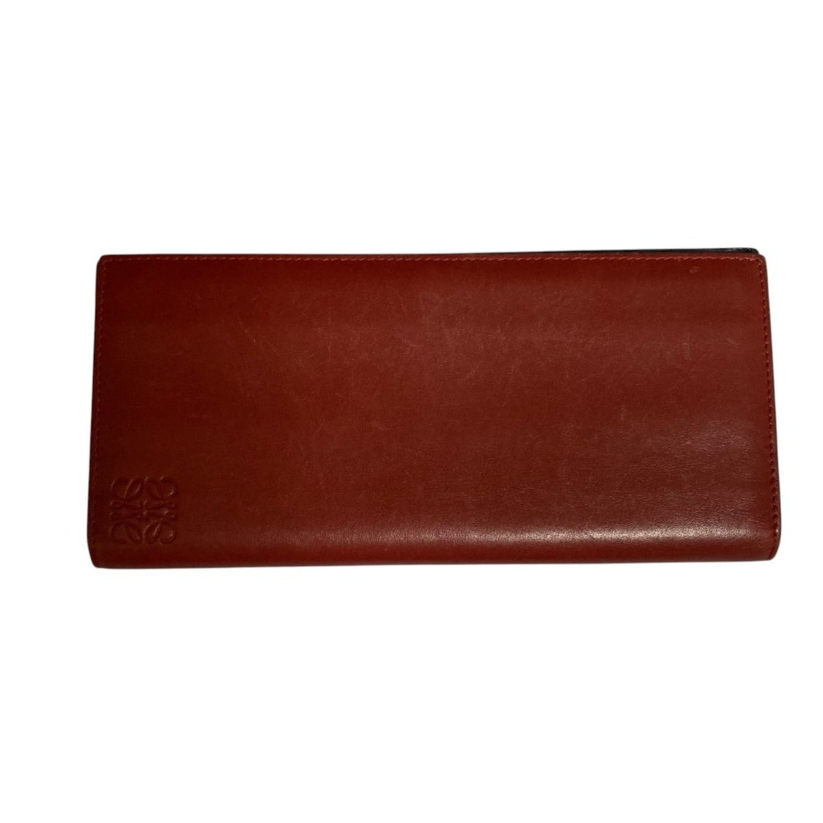 Loewe Red Color Wallet (Bi-Fold) (Pre-Owned)