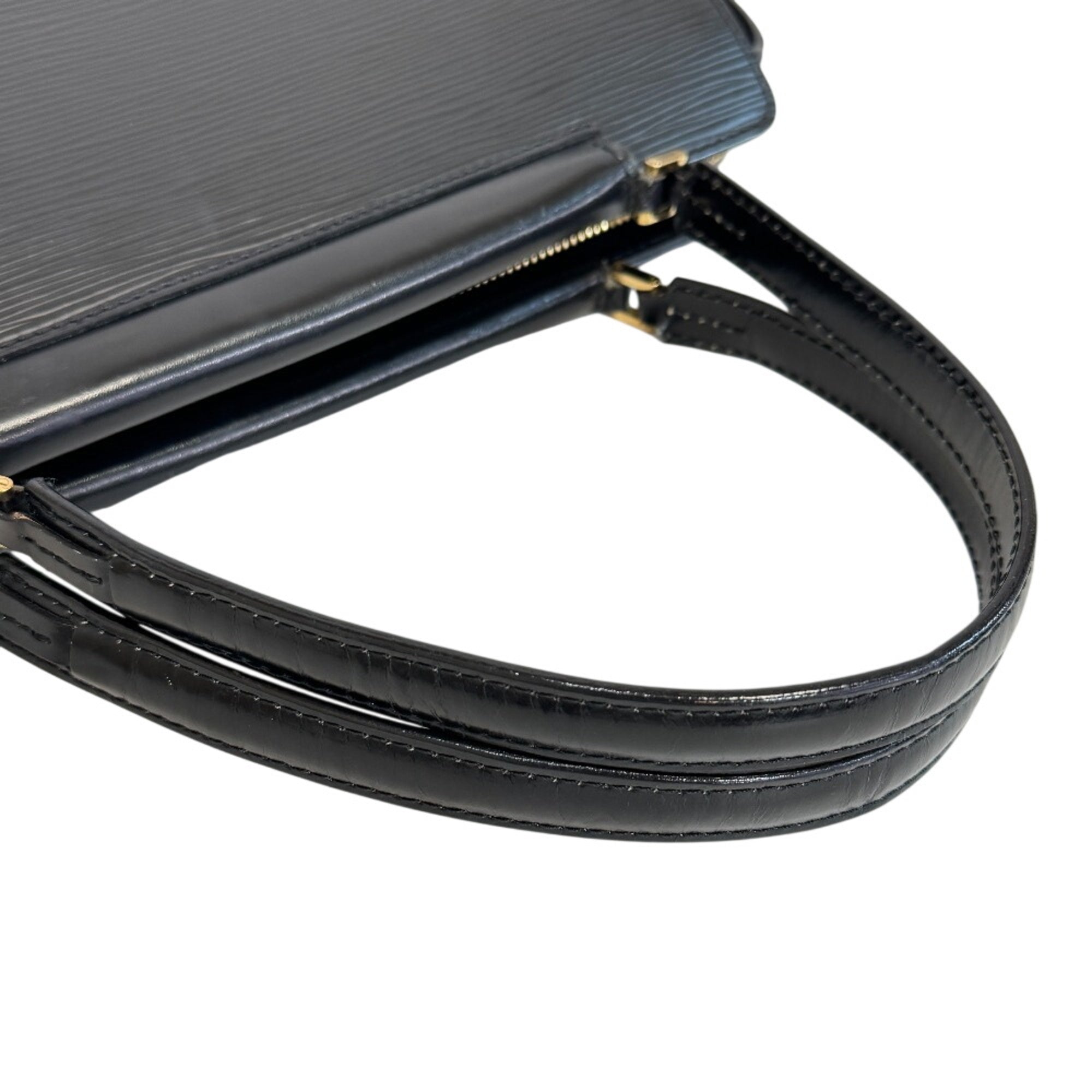 Louis Vuitton Epi Black Leather Handbag (Pre-Owned)
