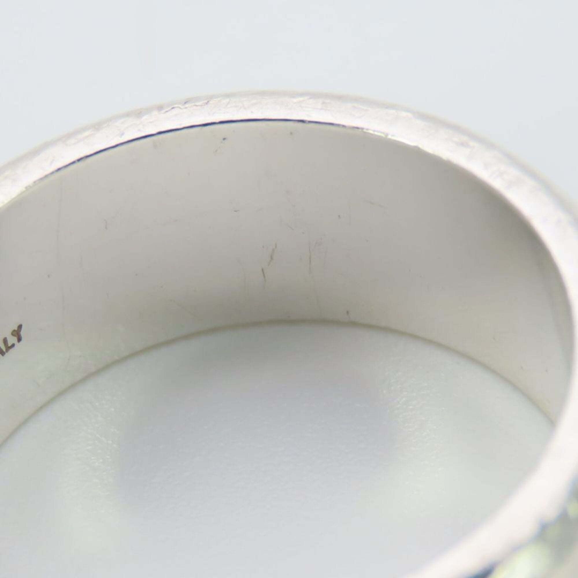 Tiffany Silver Silver 925 Band Ring (Pre-Owned)