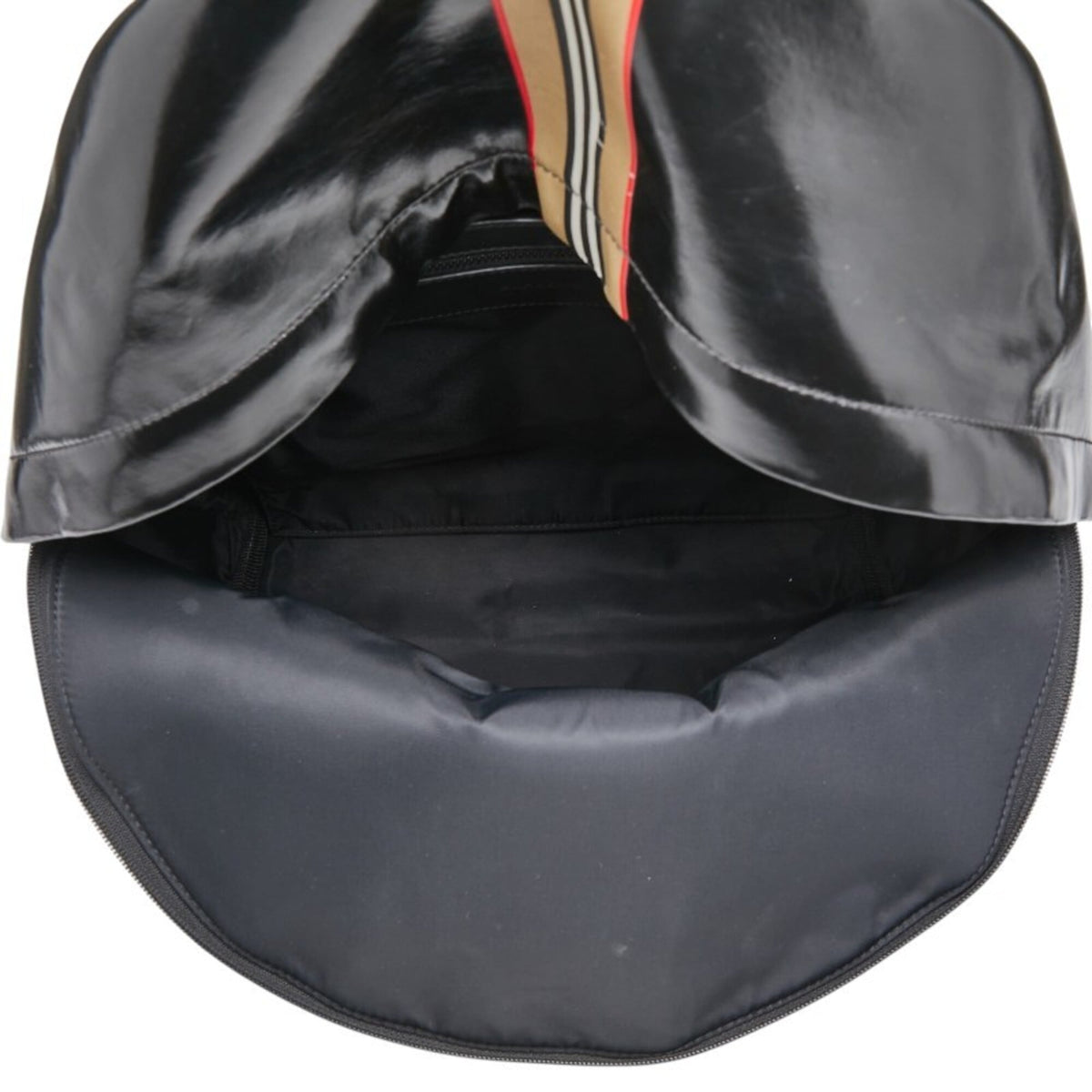 Burberry Black Pvc Backpack (Pre-Owned)