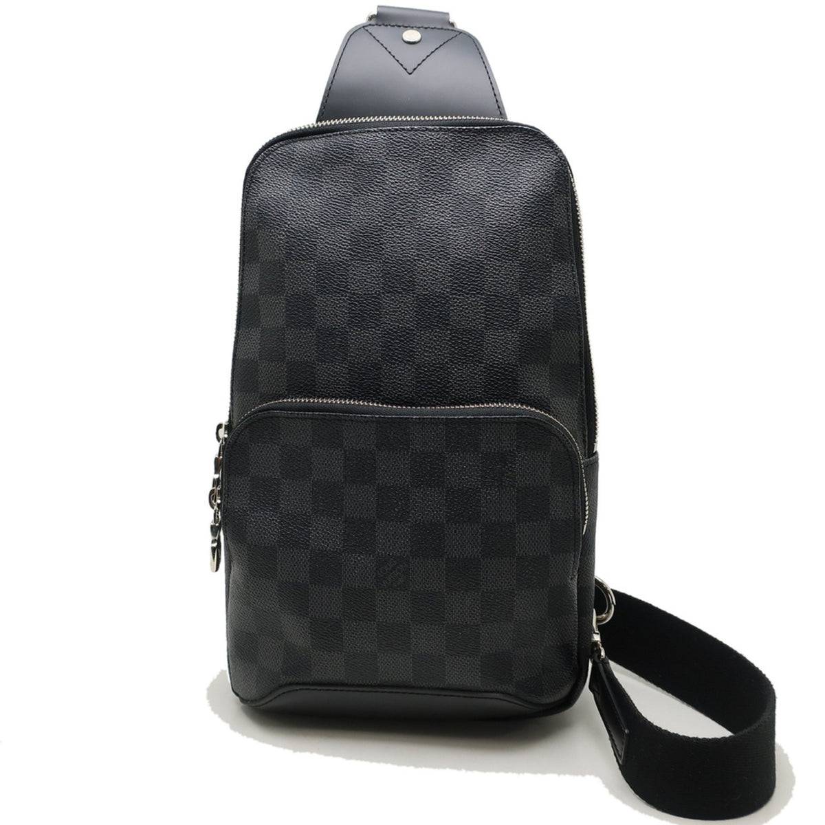 Louis Vuitton Damier Graphite Black Damier Canvas Sling Bag (Pre-Owned)