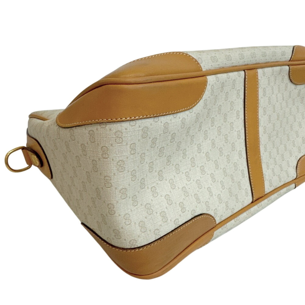 Gucci Microguccissima Beige Pvc Handbag (Pre-Owned)